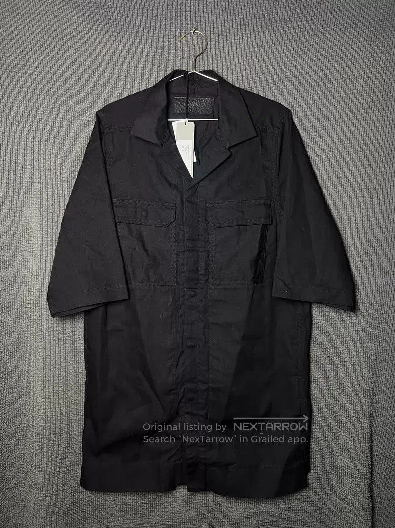 Rick Owens Rick Owens Cotton Short Sleeve Shirt Size US M / EU 48-50 / 2 - 1 Thumbnail