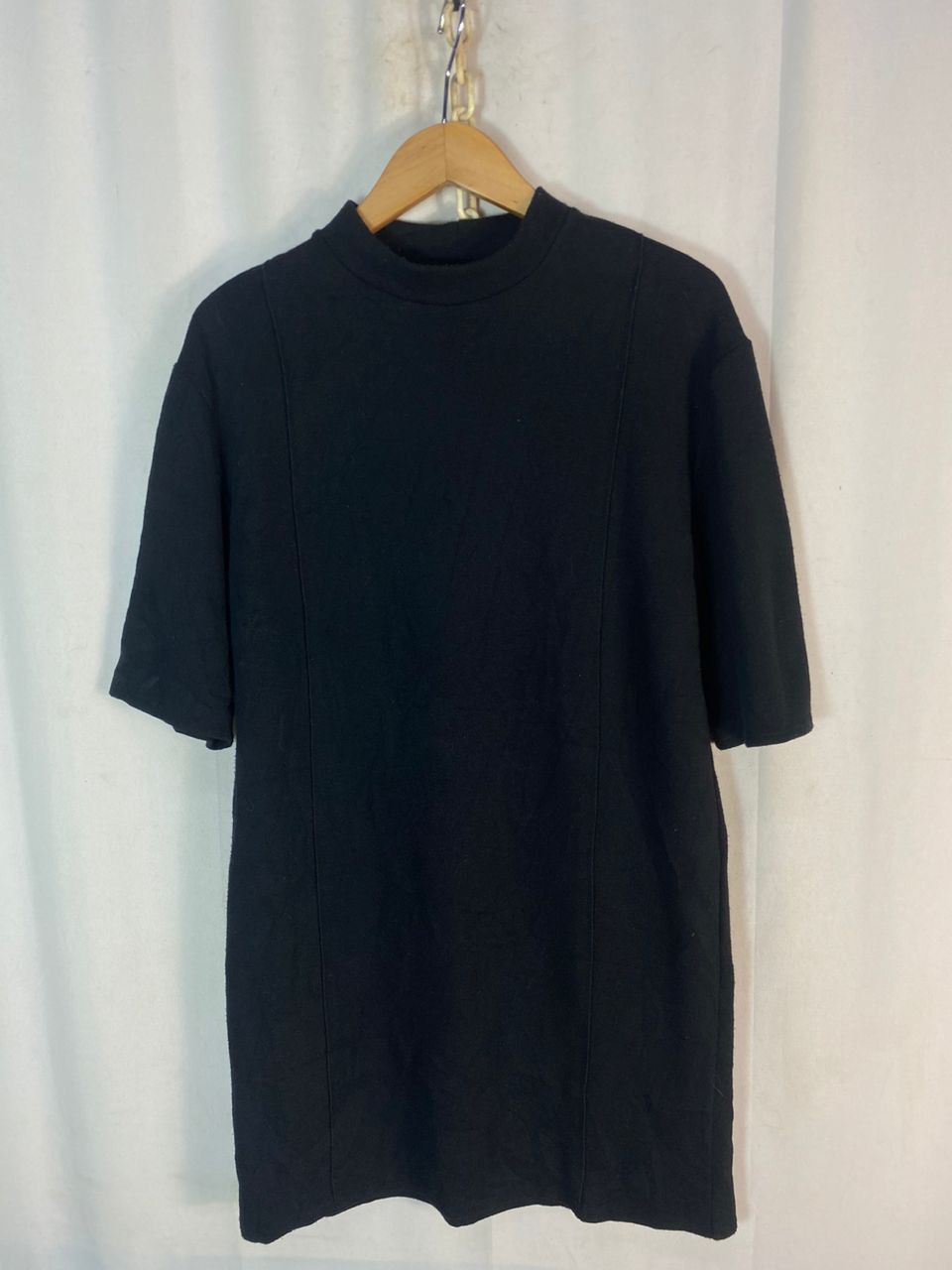 Zara Zara black plain blouse/dress shirt Size M / US 6-8 / IT 42-44 - 1 Thumbnail