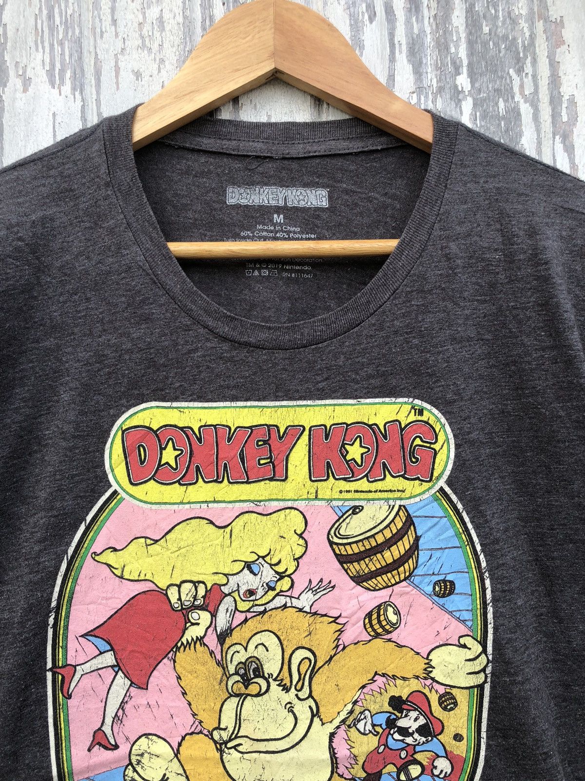 Cartoon Network × Nintendo × Vintage Nintendo 2019 Donkey Kong Tshirts Size US M / EU 48-50 / 2 - 8 Thumbnail