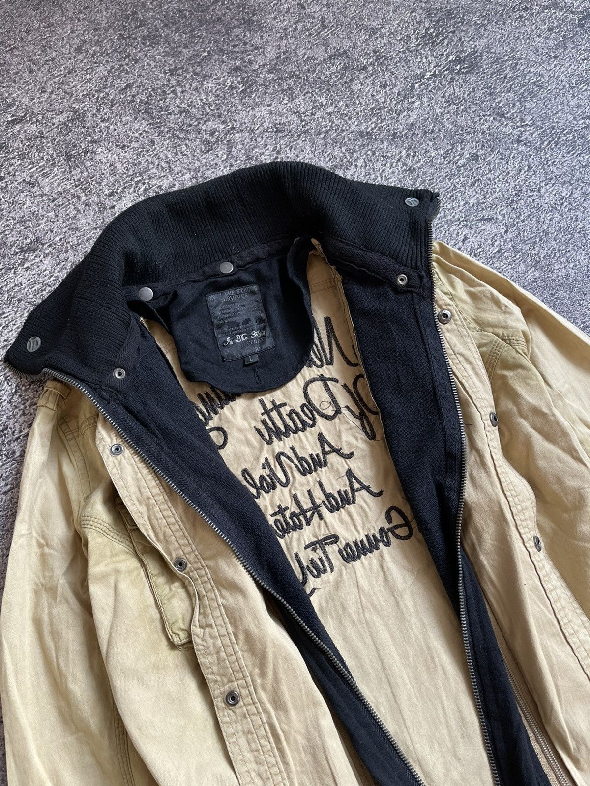 In The Attic In the attic double layer gruge poem shirt Size US M / EU 48-50 / 2 - 5 Thumbnail