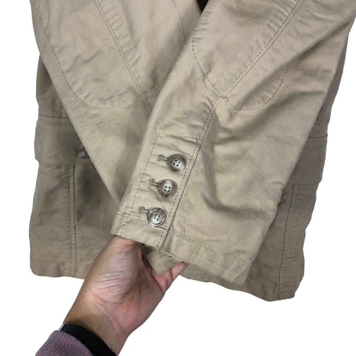 Japanese Brand 🔥90’s Vintage Hikory Chore Jacket Gap Japan Made Size US S / EU 44-46 / 1 - 11 Thumbnail