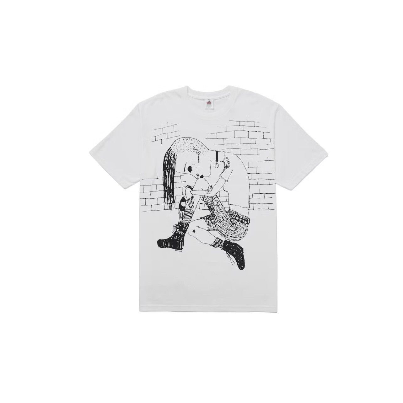 Supreme Supreme Ys By Yohji Yamamoto Thinker Tee White Size: XL Size US XL / EU 56 / 4 - 1 Thumbnail