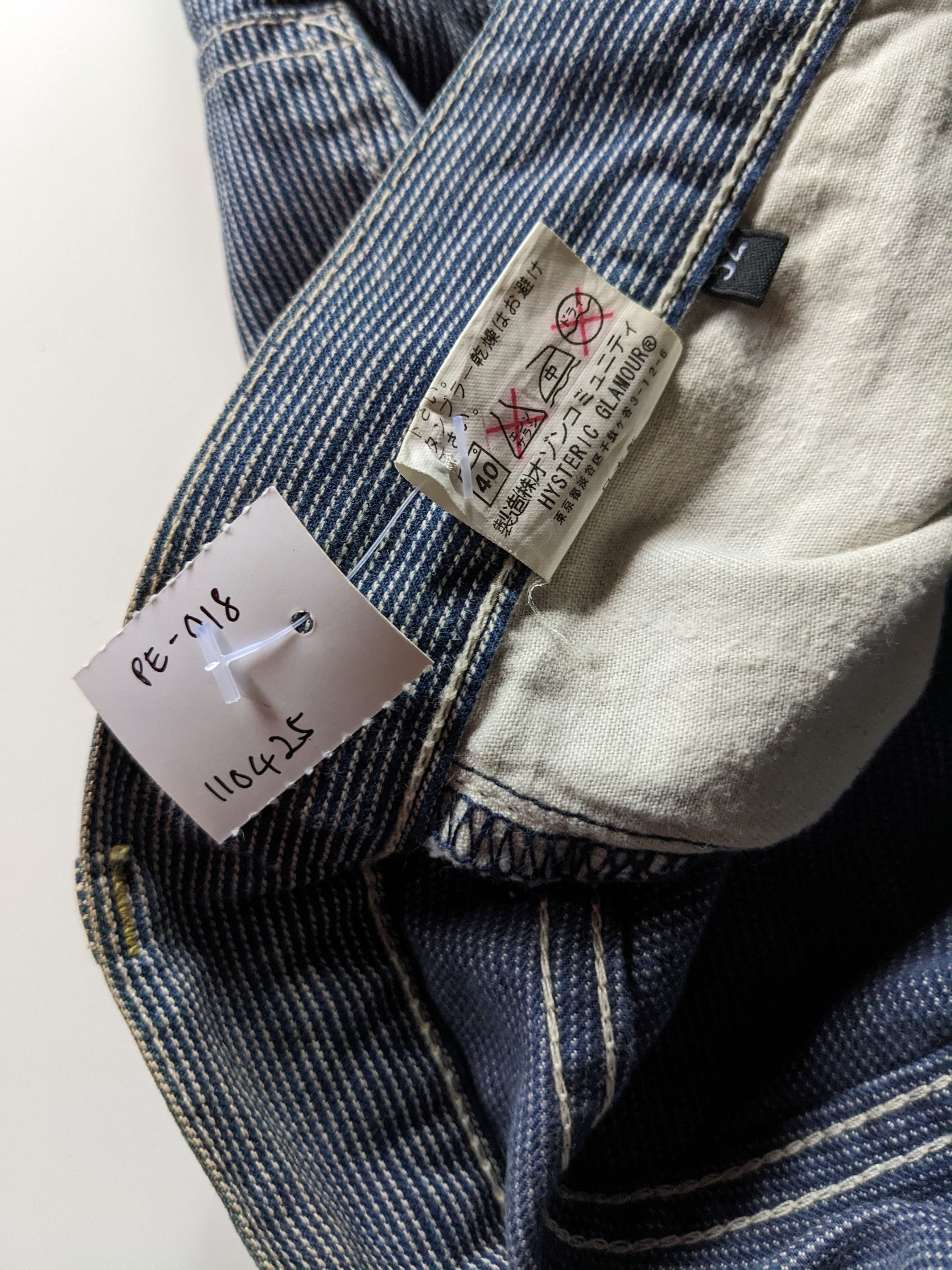 Hysteric Glamour × Vintage Vintage Hysteric Glamour jort wabash Size US 33 - 9 Thumbnail