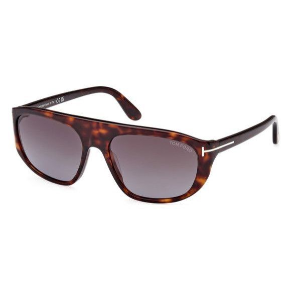 image of NWT Tom Ford Ft1002-52B-58 Sunglasses in Brown, Men's