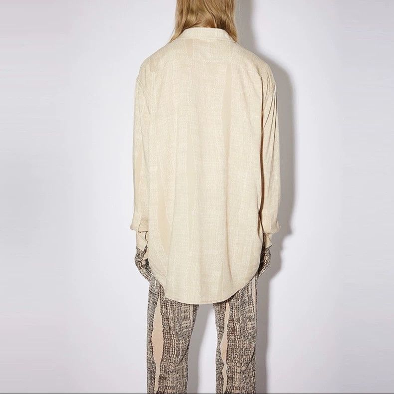 Acne Studios acne studios Casual loose long-sleeved shirt 2506-Nextarrow Size US M / EU 48-50 / 2 - 8 Thumbnail