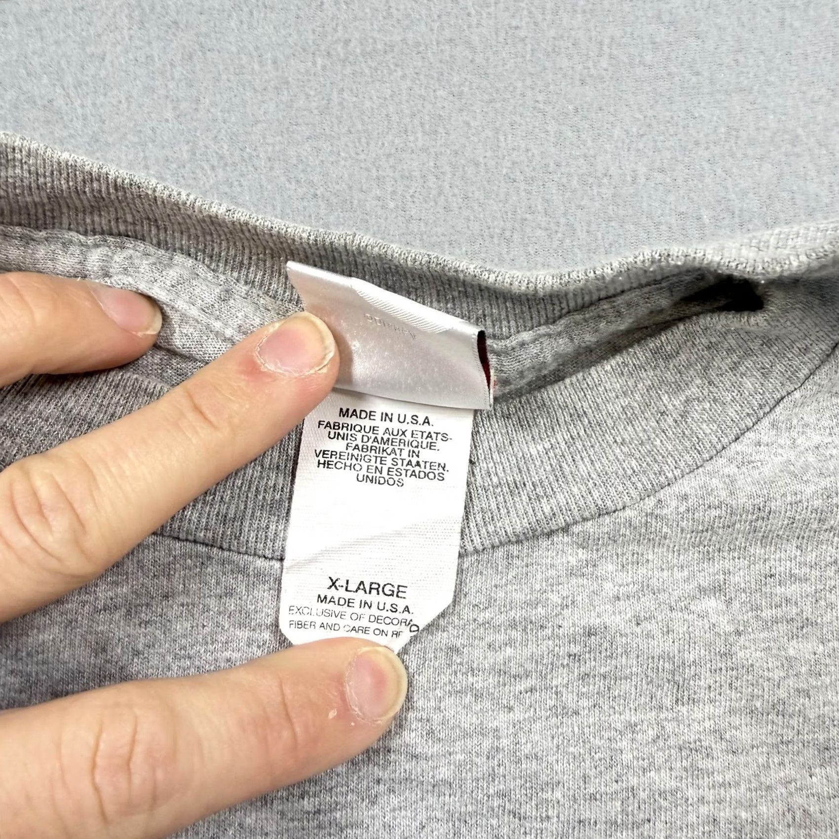 Disney VINTAGE Disney Store Shirt Mens XL Gray Tigger Eeyore Share The Magic 90s Size US XL / EU 56 / 4 - 5 Thumbnail