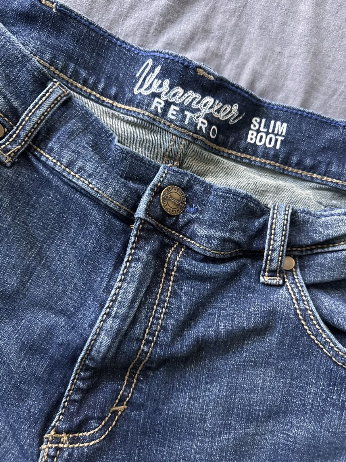 Wrangler Wrangler slim cut jeans Size US 35 - 3 Thumbnail