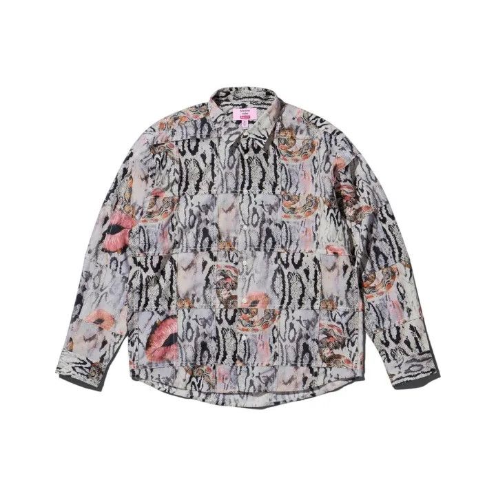 Martine Rose Supreme x Martine Rose Patchwork Long Sleeve Shirt 0079 Size US M / EU 48-50 / 2 - 1 Thumbnail