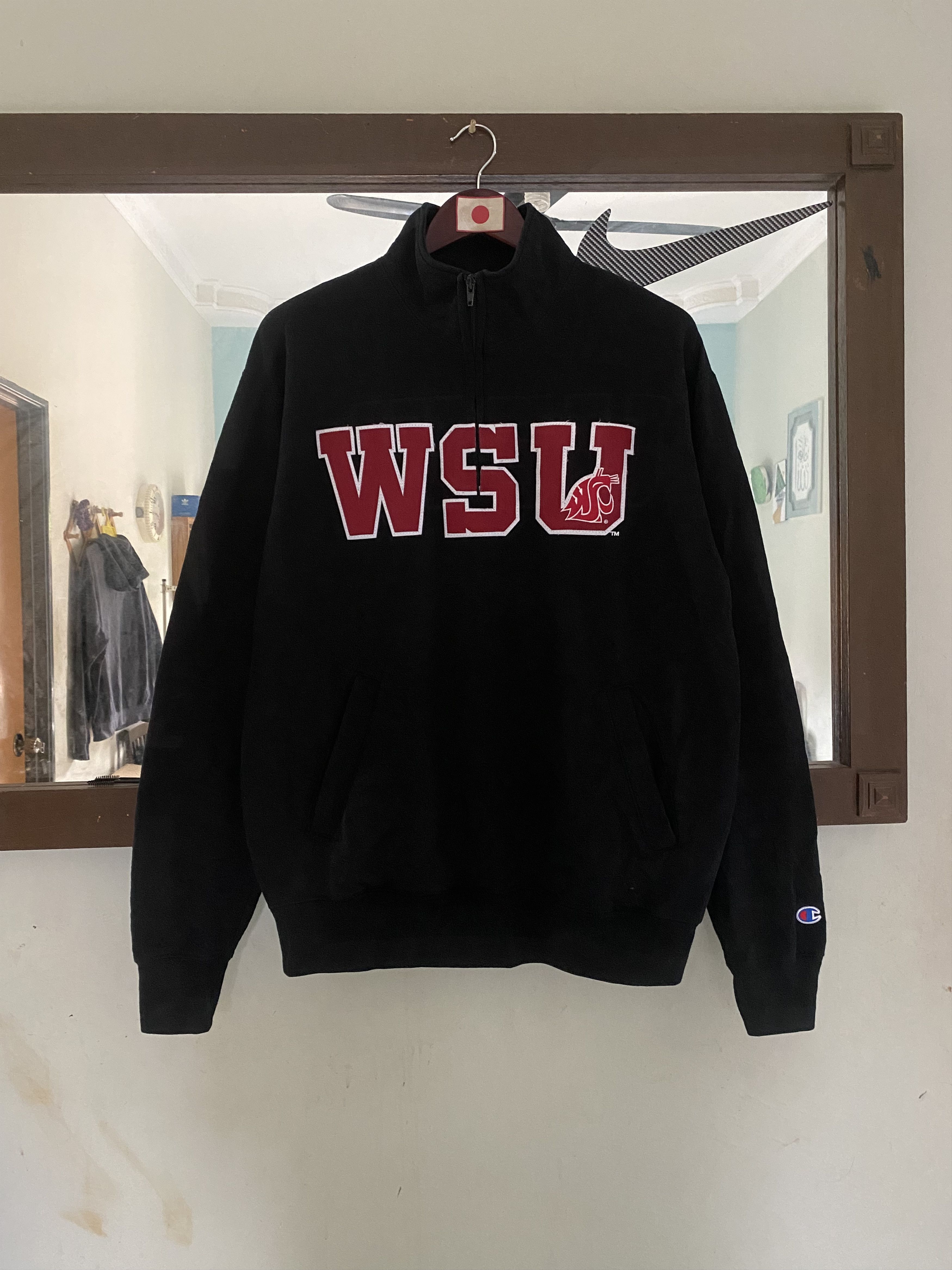 Wsu champion sweatshirt sales