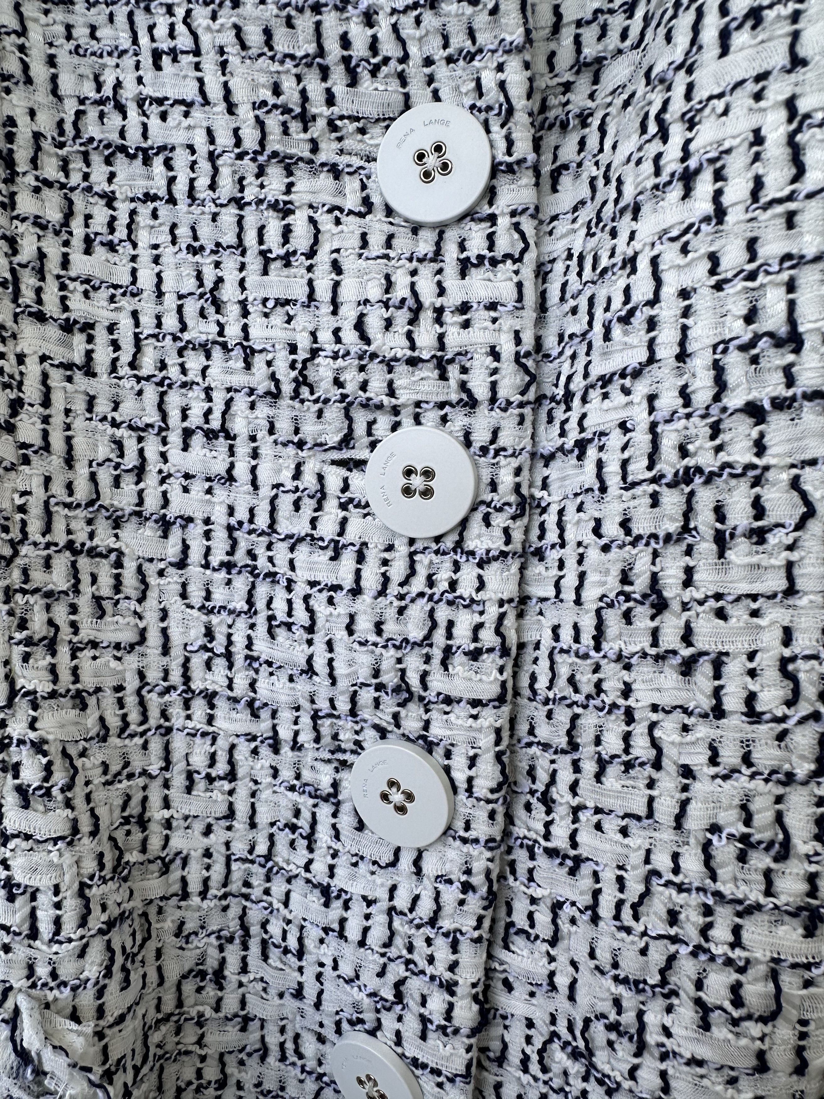 Designer Rena Lange women blazer jacket Size L / US 10 / IT 46 - 4 Thumbnail