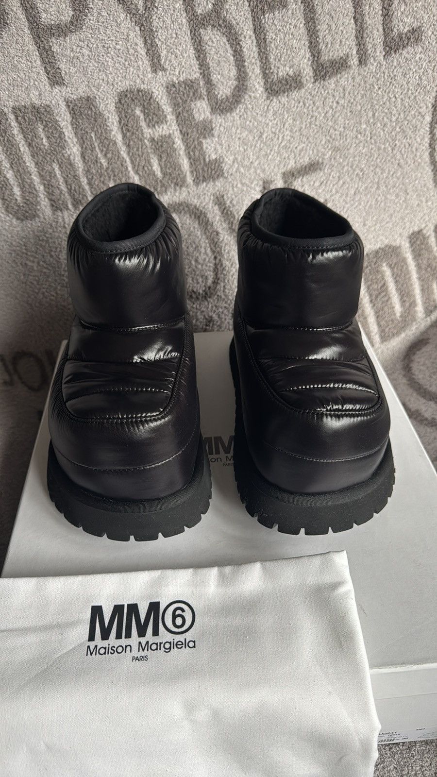Maison Margiela MM6 Maison Margiela ankle boot black S59WU0241 women NWT Size US 8 / IT 38 - 3 Thumbnail