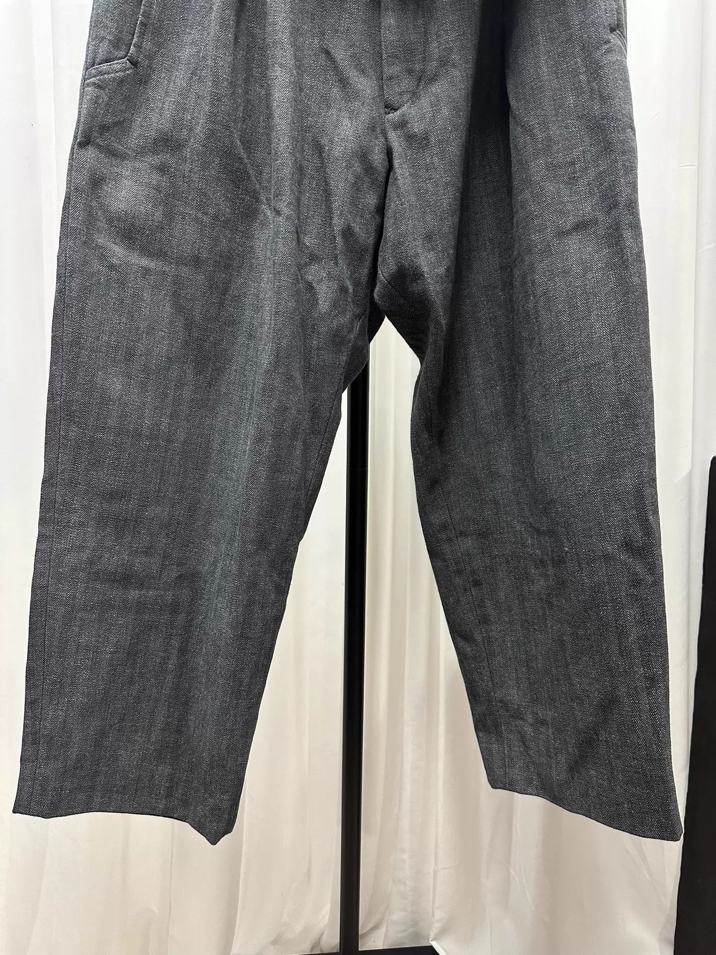 Yohji Yamamoto Yohji Yamamoto 2011AW Striped Trousers Size 2 Size US 32 / EU 48 - 6 Thumbnail