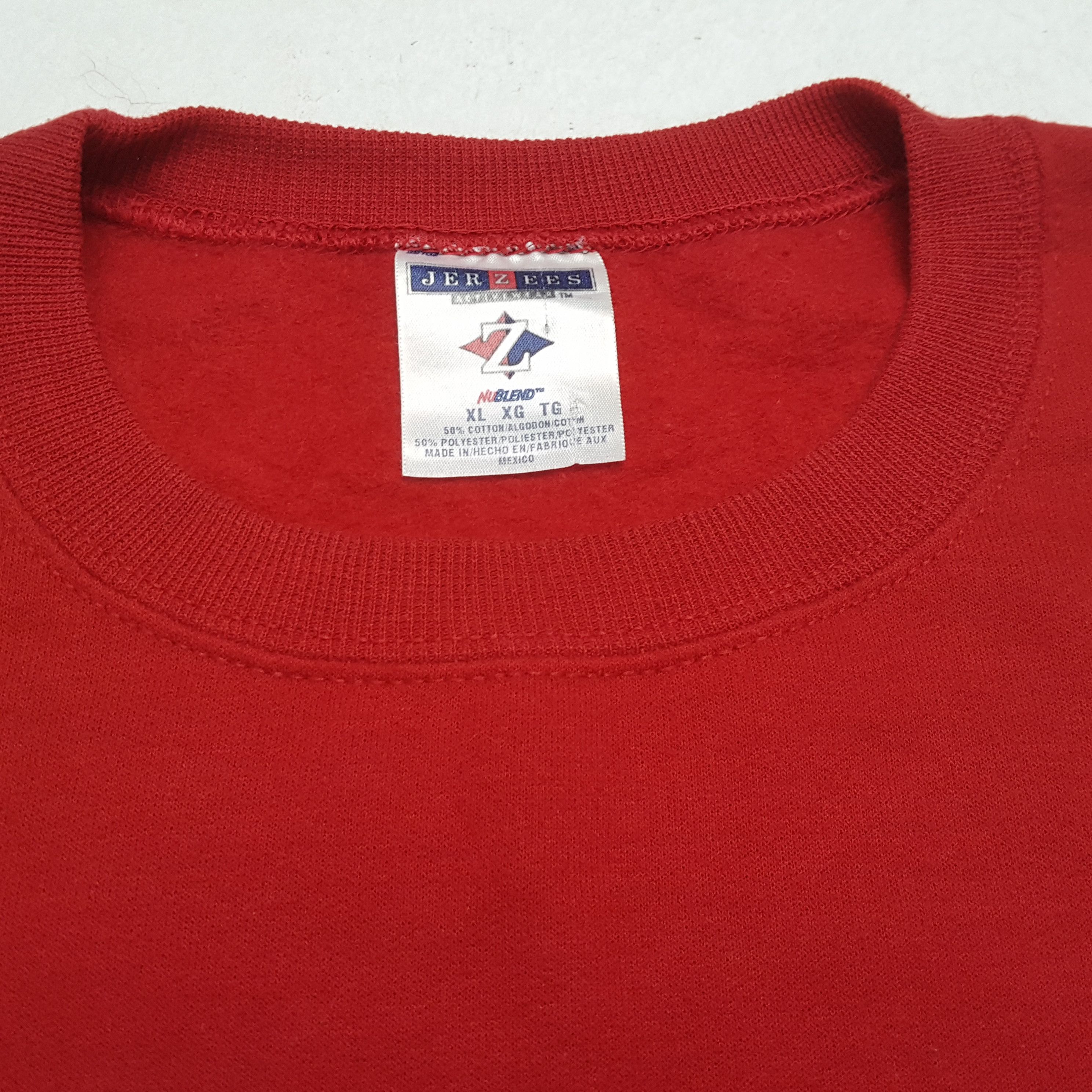 NBA × Vintage HILAND HAWKS BASKETBALL Team Sweatshirt Size US XL / EU 56 / 4 - 8 Thumbnail