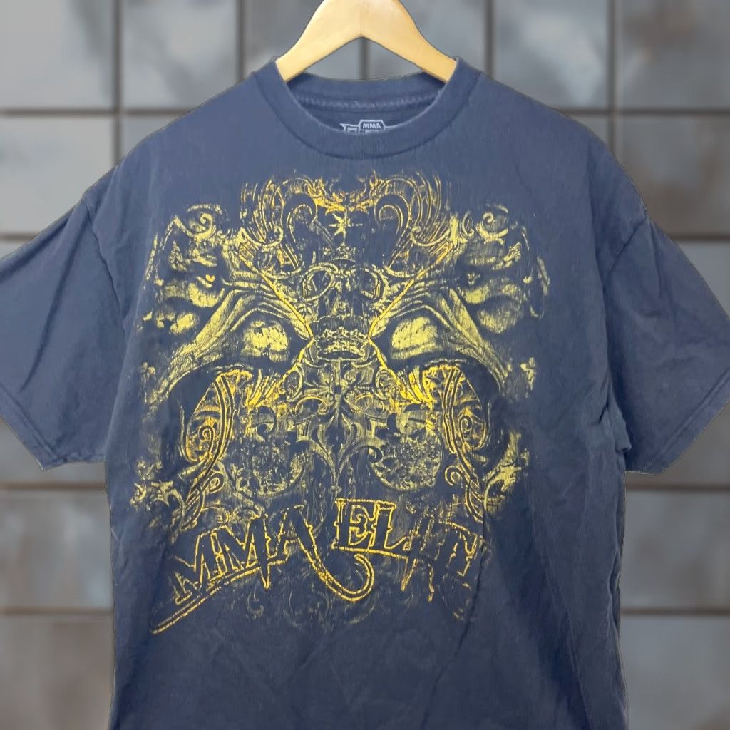Vintage VINTAGE MMA ELITE T-Shirt XL Black Lion Art Jesse Pinkman Mens Size US XL / EU 56 / 4 - 1 Thumbnail