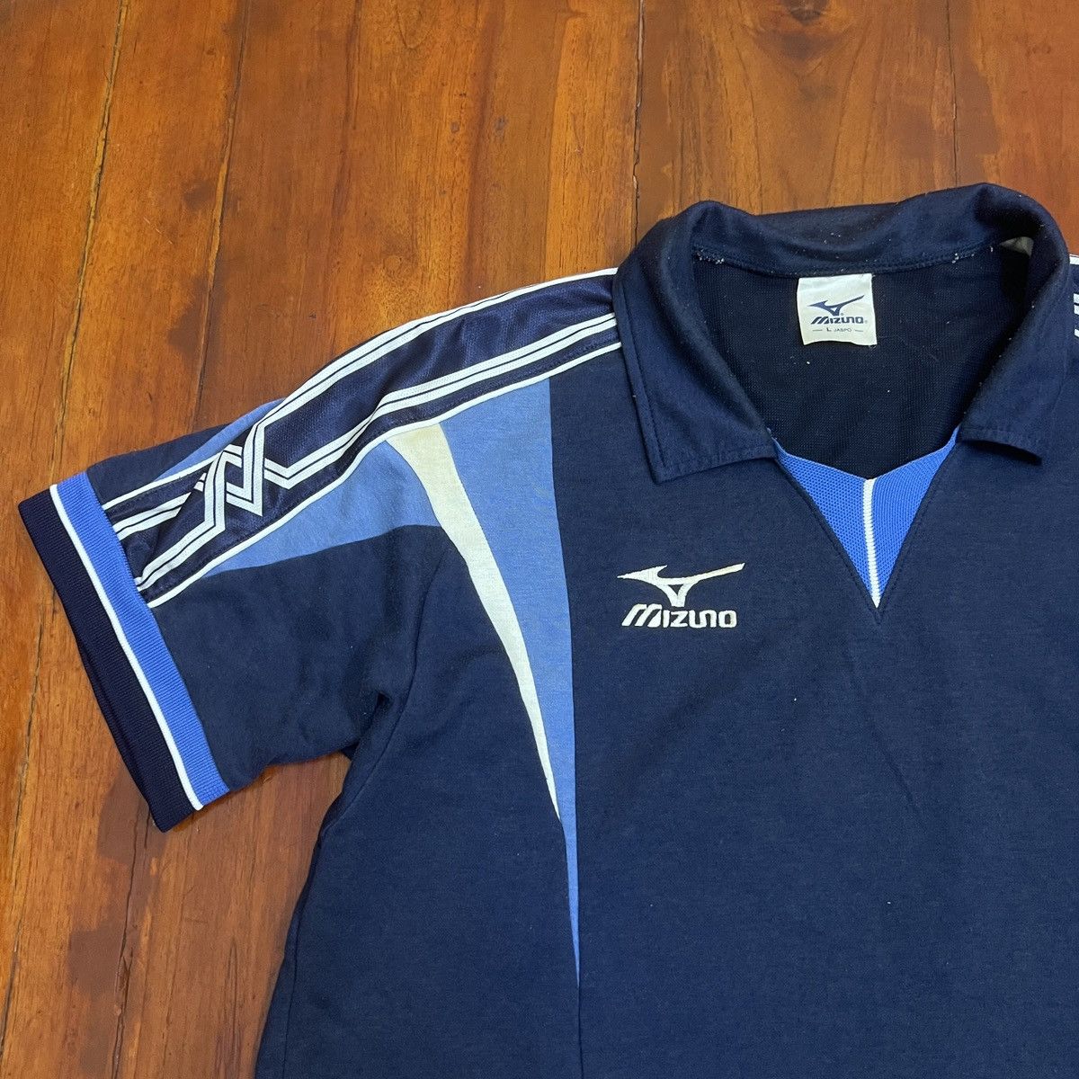 Mizuno Vintage Mizuno Japanese Brand Jersey Size US M / EU 48-50 / 2 - 2 Thumbnail