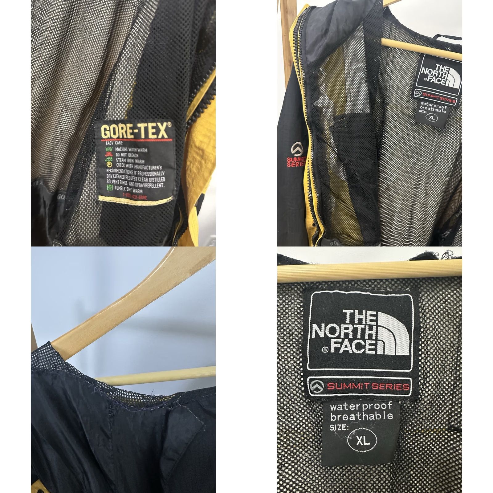 The North Face VTG 90s The North Face Summit Series Yellow Snow Full Zip Parka Jacket XL Mens Size US XL / EU 56 / 4 - 9 Thumbnail