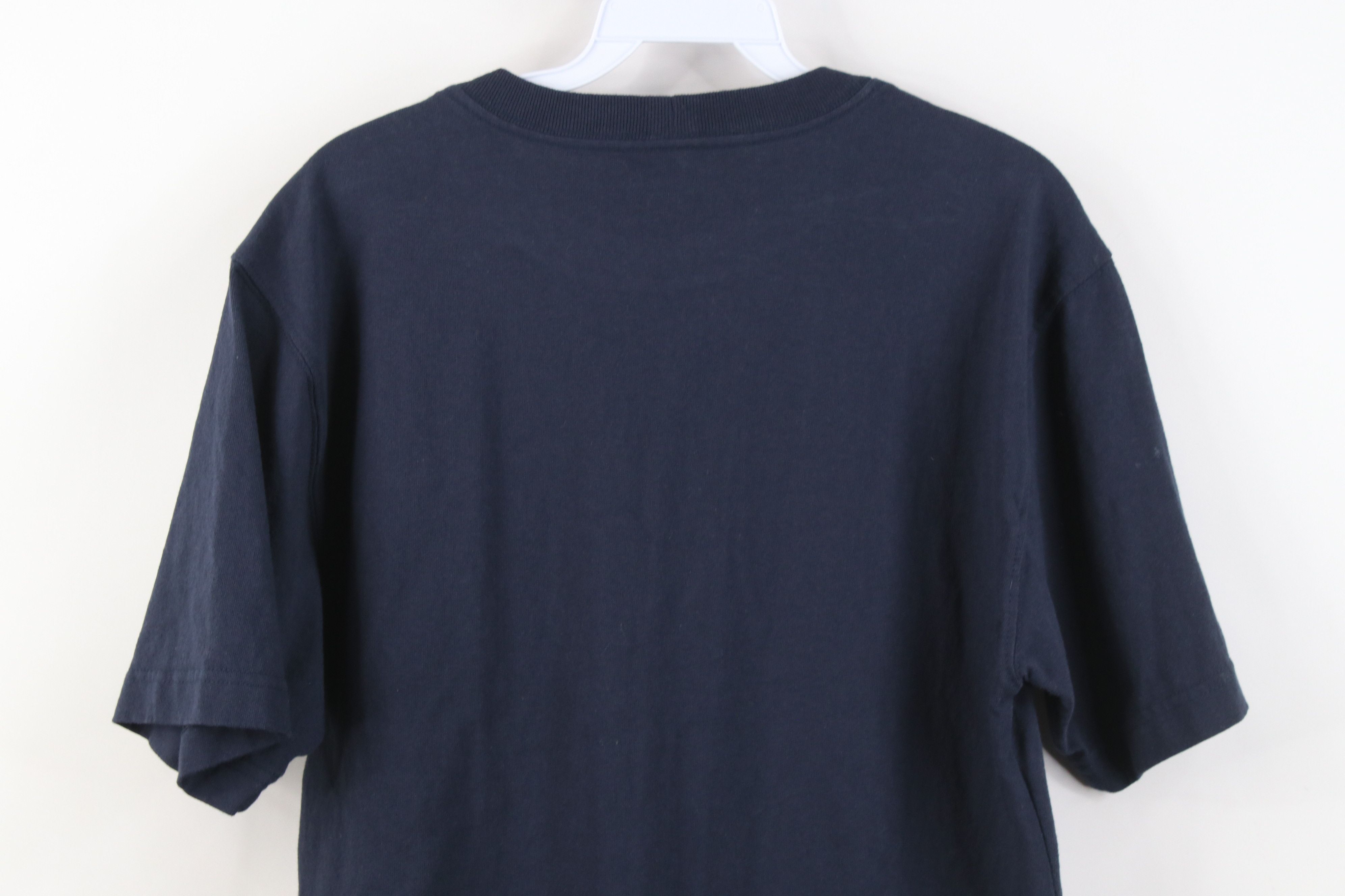 Carhartt Vintage Y2K Carhartt Heavyweight Pocket T-Shirt Navy Blue Size US XS / EU 42 / 0 - 12 Thumbnail