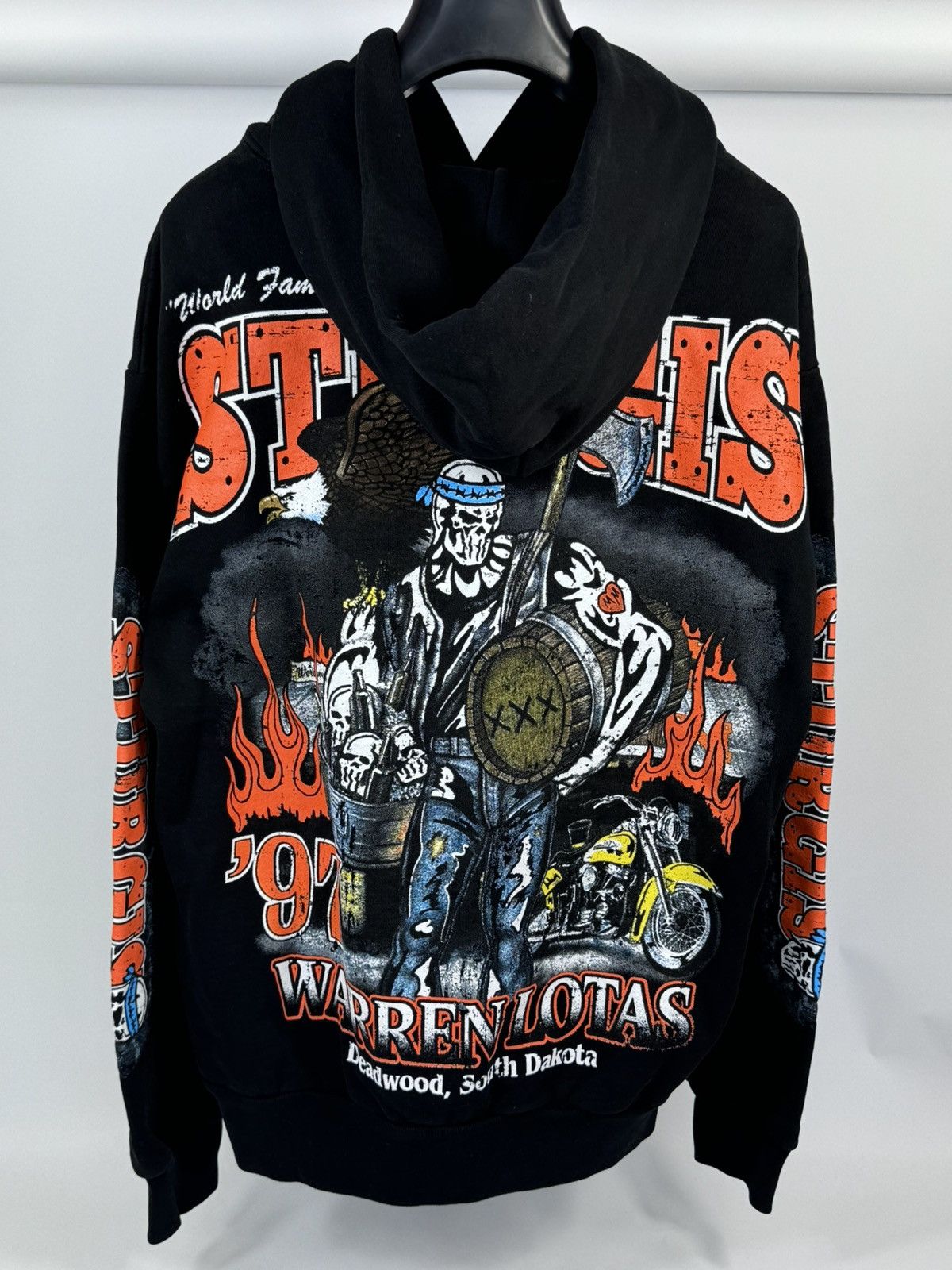 Warren Lotas GRAPHIC PRINT HOODIE Size US L / EU 52-54 / 3 - 1 Thumbnail