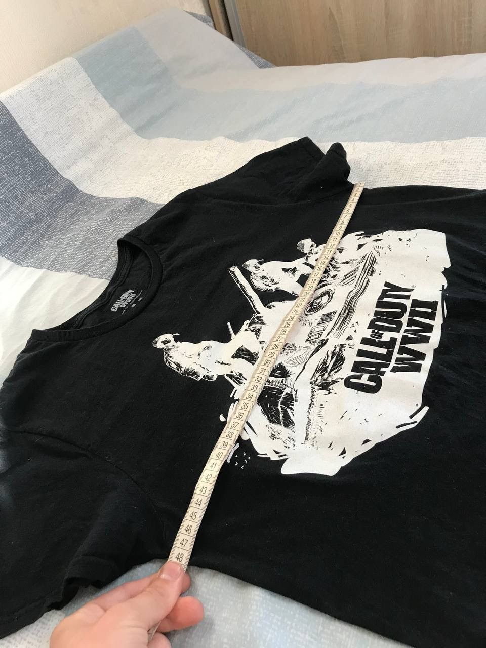 Vintage 🔥 Vintage Y2K Rare Call Of Duty World War II Game T Shirt Size US M / EU 48-50 / 2 - 8 Thumbnail