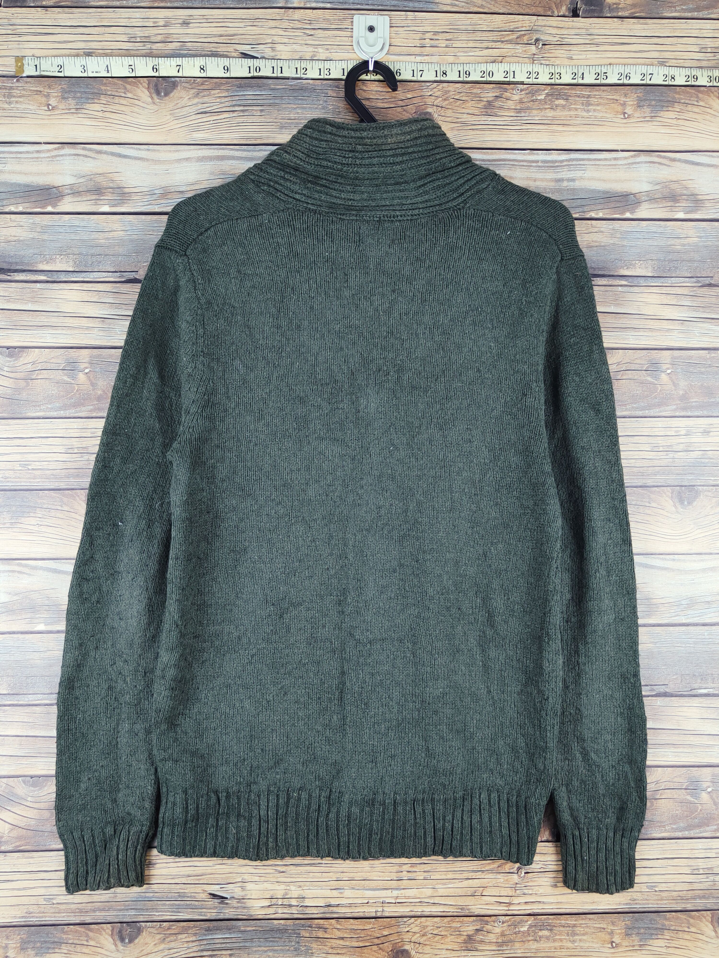 Old Navy Old Navy Dark Green Knitwear Cardigan #W1177 Size US XS / EU 42 / 0 - 7 Thumbnail