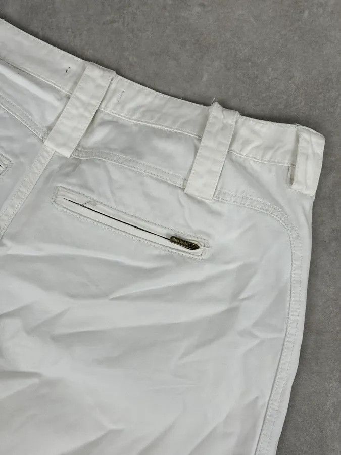 Roberto Cavalli AW2003 Roberto Cavalli White Biker Chinos Pants Size US 34 / EU 50 - 8 Thumbnail
