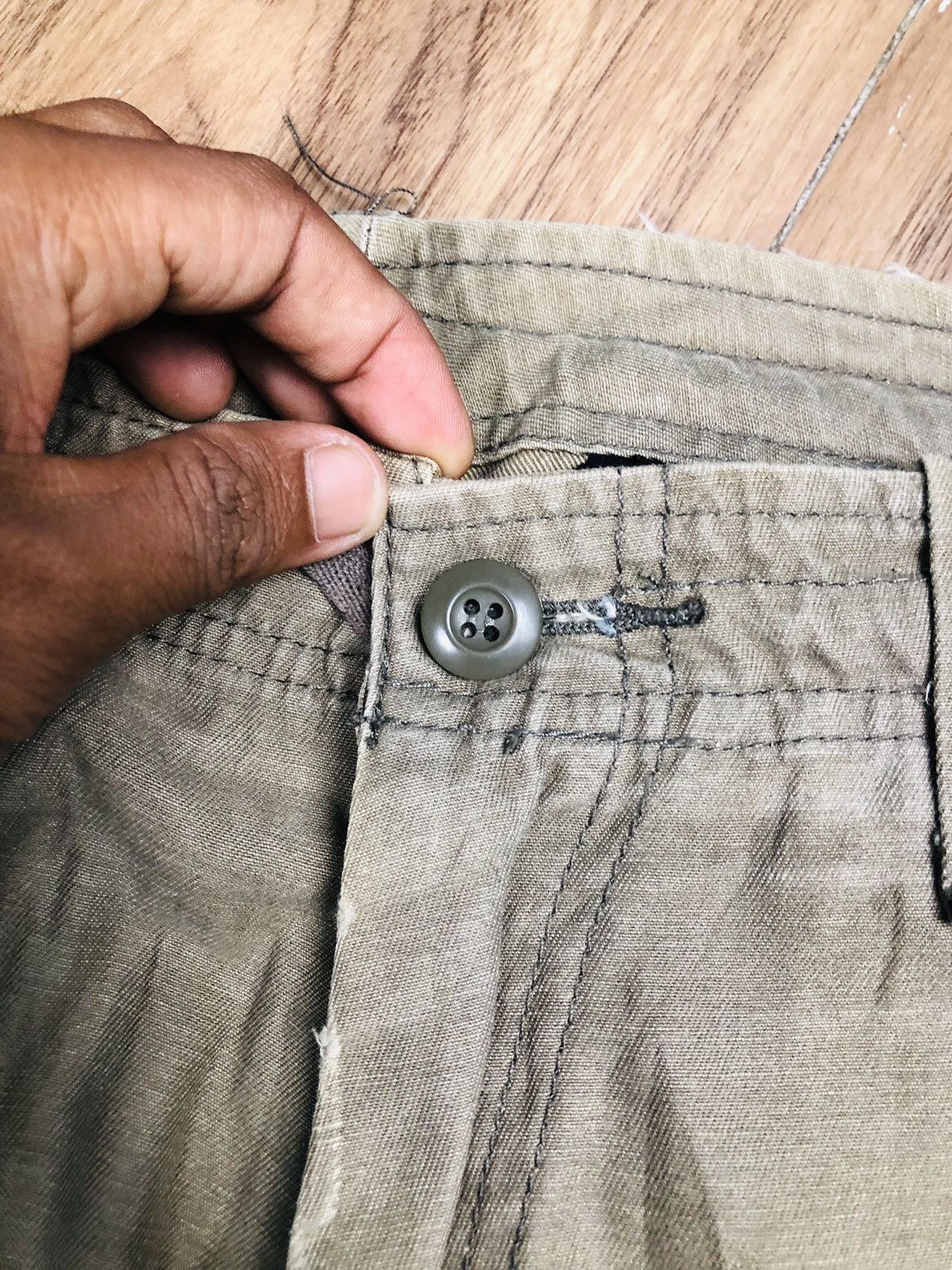 Japanese Brand Jungle Storm Tactical Cargo Pants Streetwear Style (40) Size US 36 / EU 52 - 7 Thumbnail