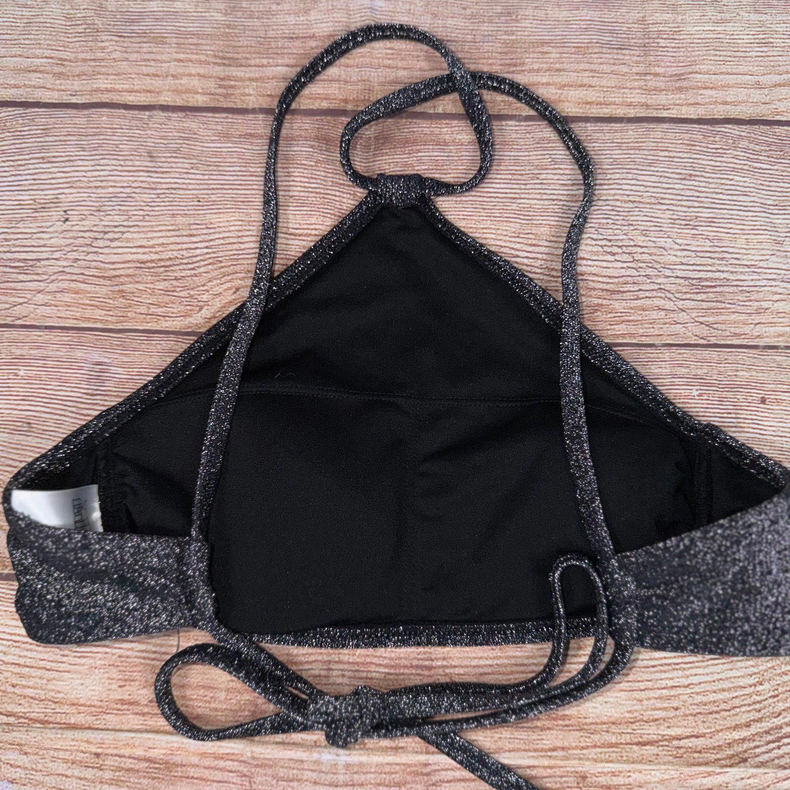 Other Wild Fable Small Glitter Bikini Top Size ONE SIZE - 5 Thumbnail