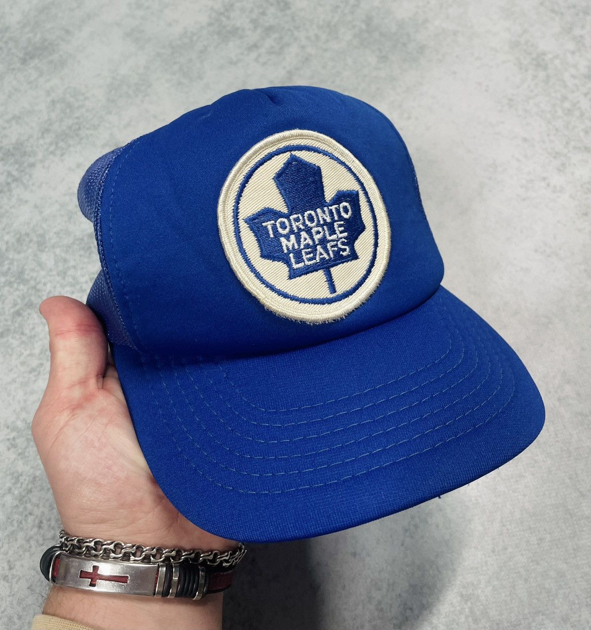 NHL Vintage 90’s Toronto Maple Leafs NHL Men’s Snapback Cap HAT Size ONE SIZE - 12 Thumbnail