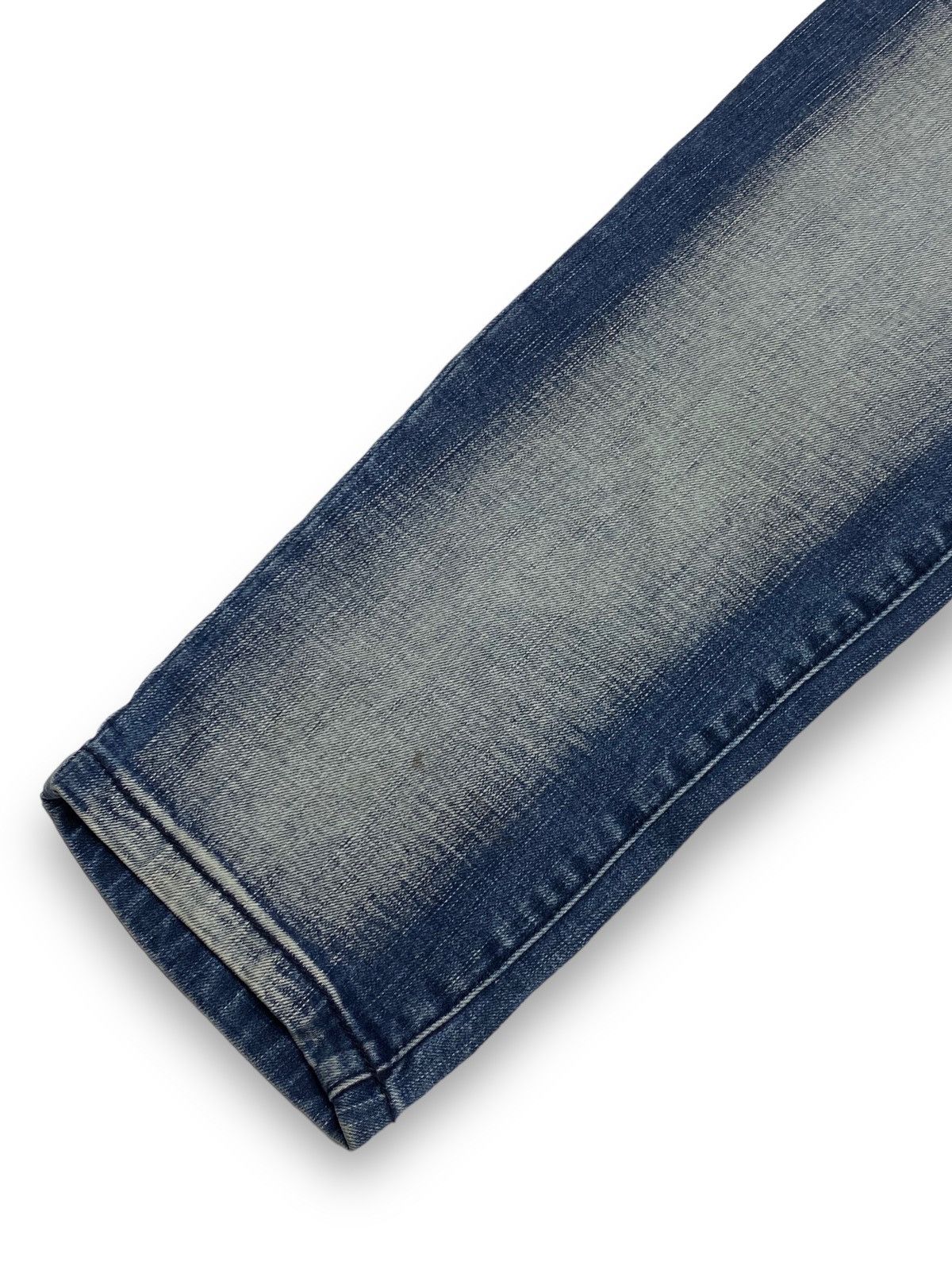 Jean Vintage Crazy Style BLACK ROCK Washed Denim Jeans Size US 41 - 5 Thumbnail