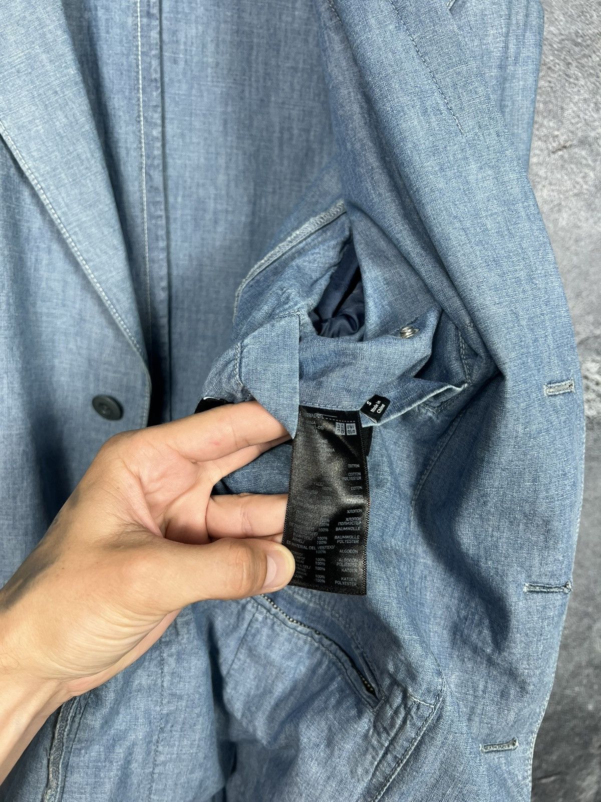 Lemaire Uniqlo and Lemaire Denim Classic Blazer Size S Size US S / EU 44-46 / 1 - 10 Thumbnail