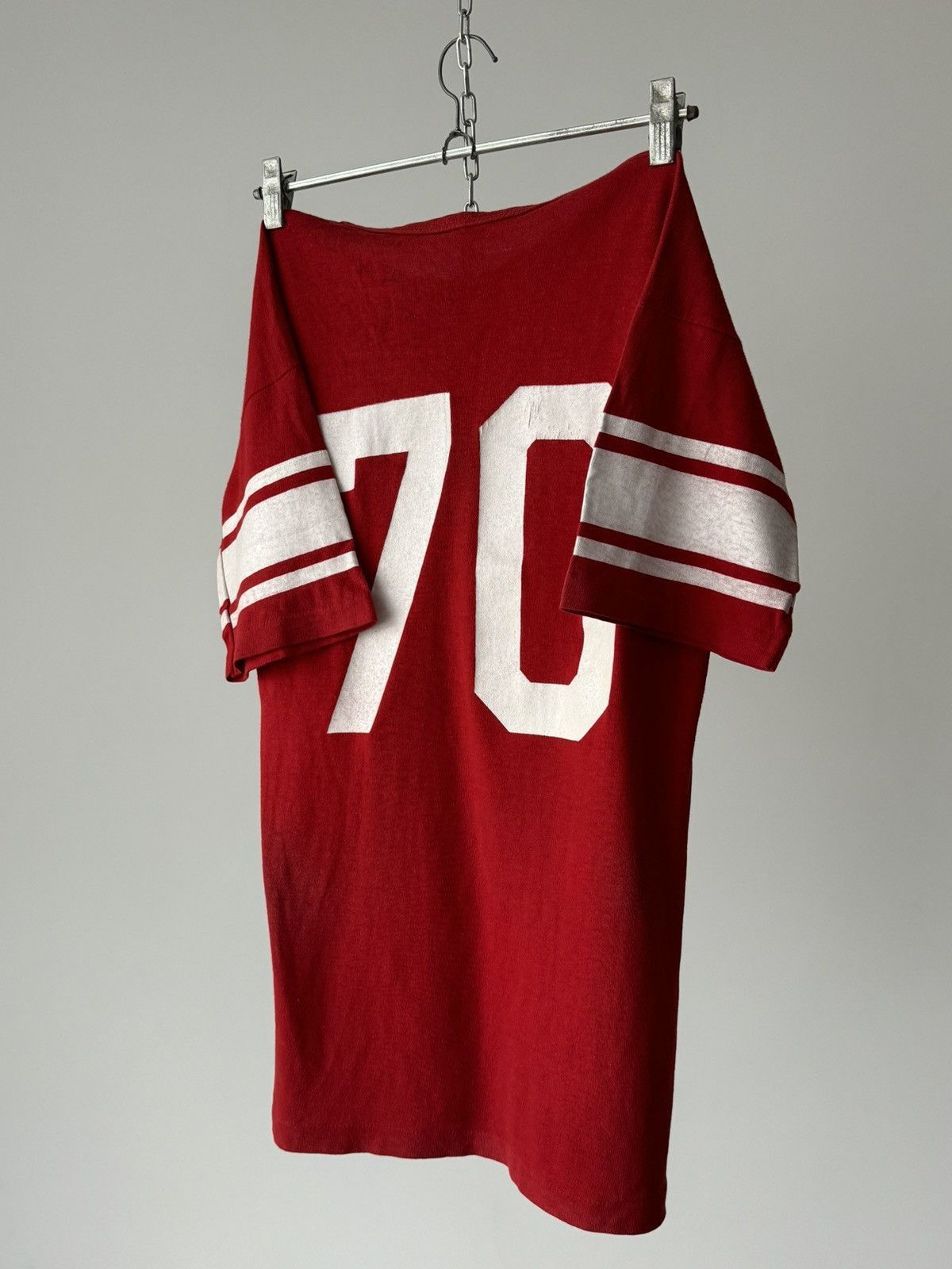 Champion × NCAA × Vintage 1970s NCAA ‘Michigan State Spartans #70’ Champion T-Shirt Size US M / EU 48-50 / 2 - 6 Thumbnail