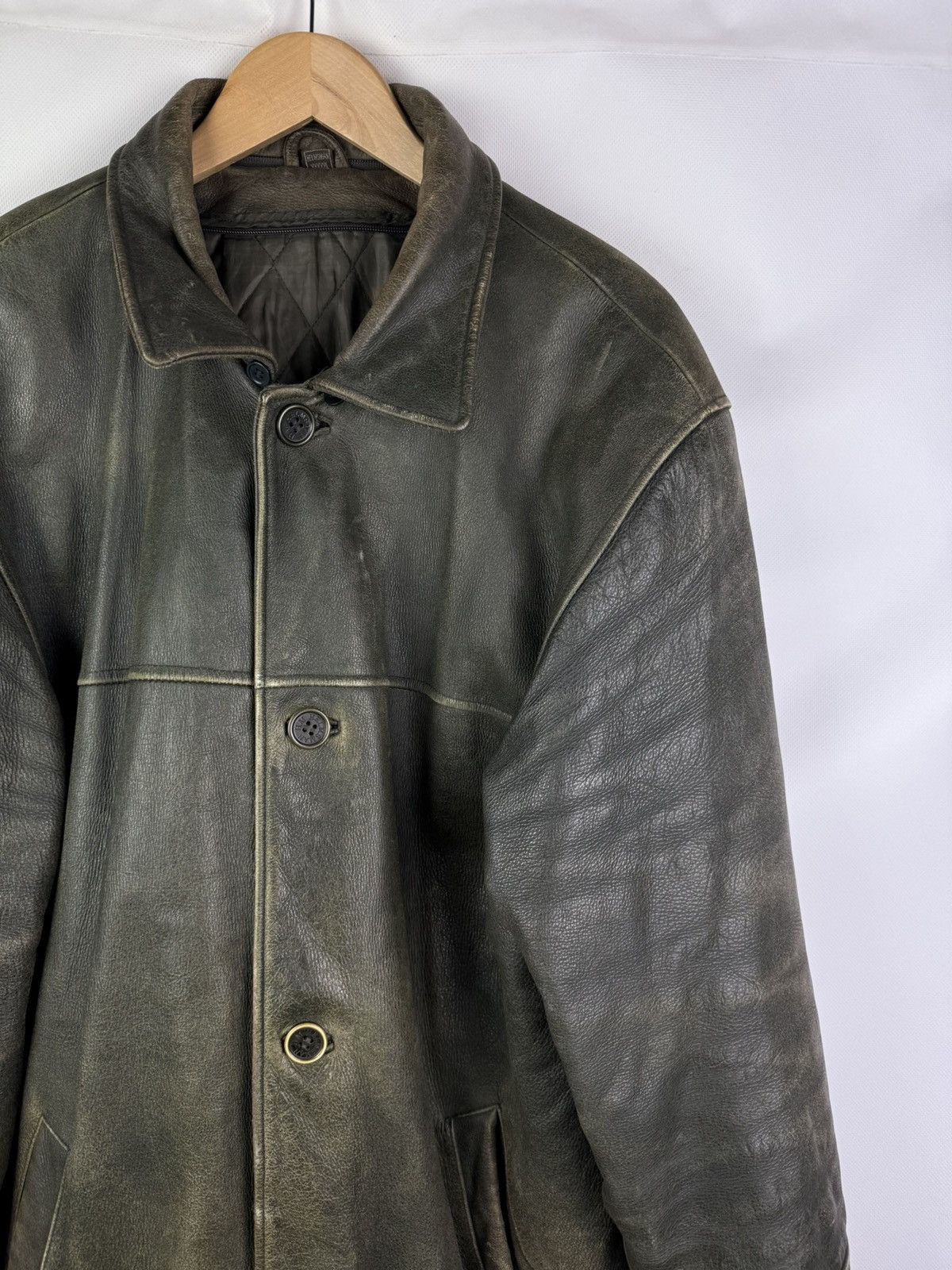 Other Helmsman Men’s Leather Jacket Coat Size 5XL Fits 2XL Size US XXL / EU 58 / 5 - 3 Thumbnail
