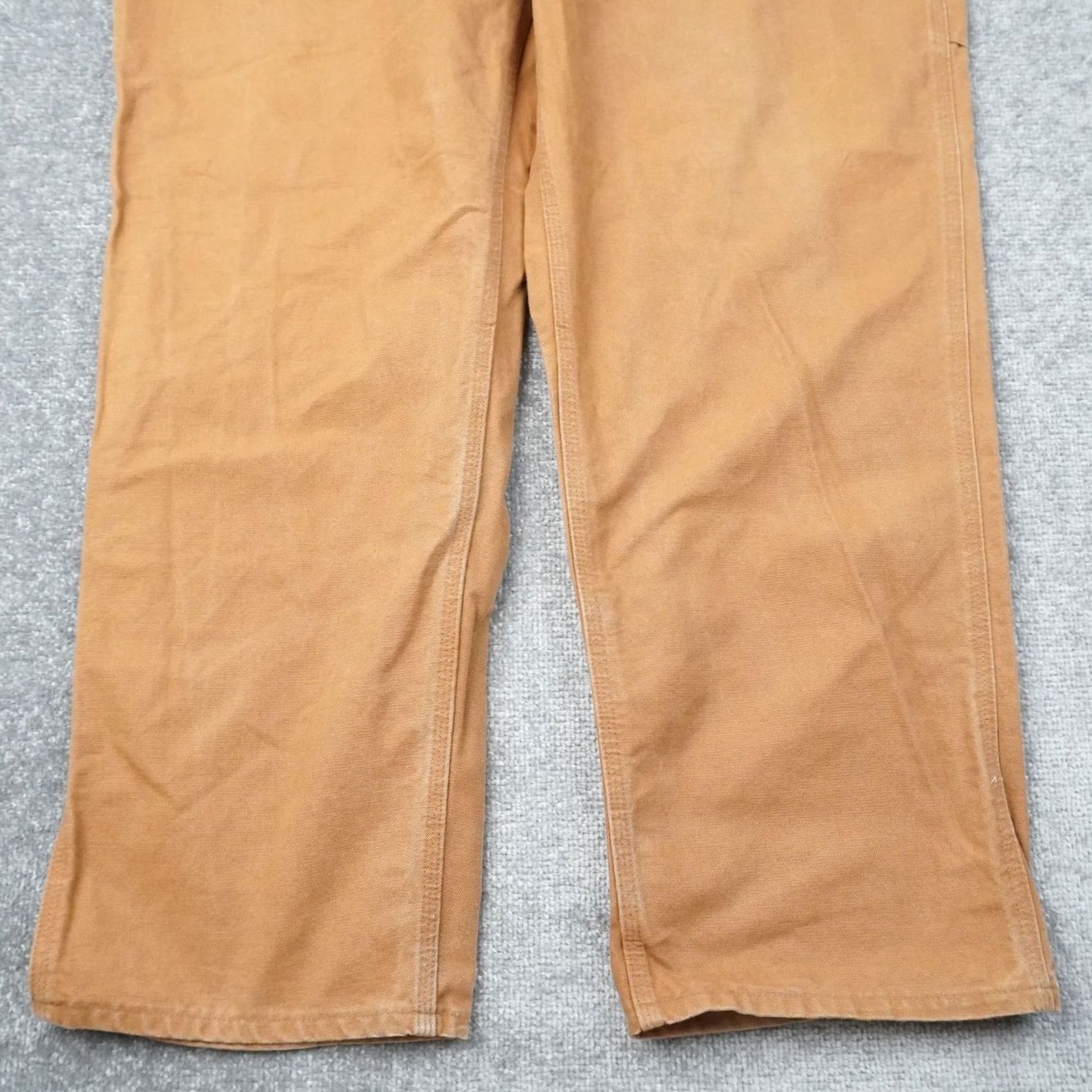 Carhartt VINTAGE Carhartt Workwear Pants Brown Mens 44x32 B11 BRN Duck Utility 90s Size US 44 / EU 60 - 4 Thumbnail