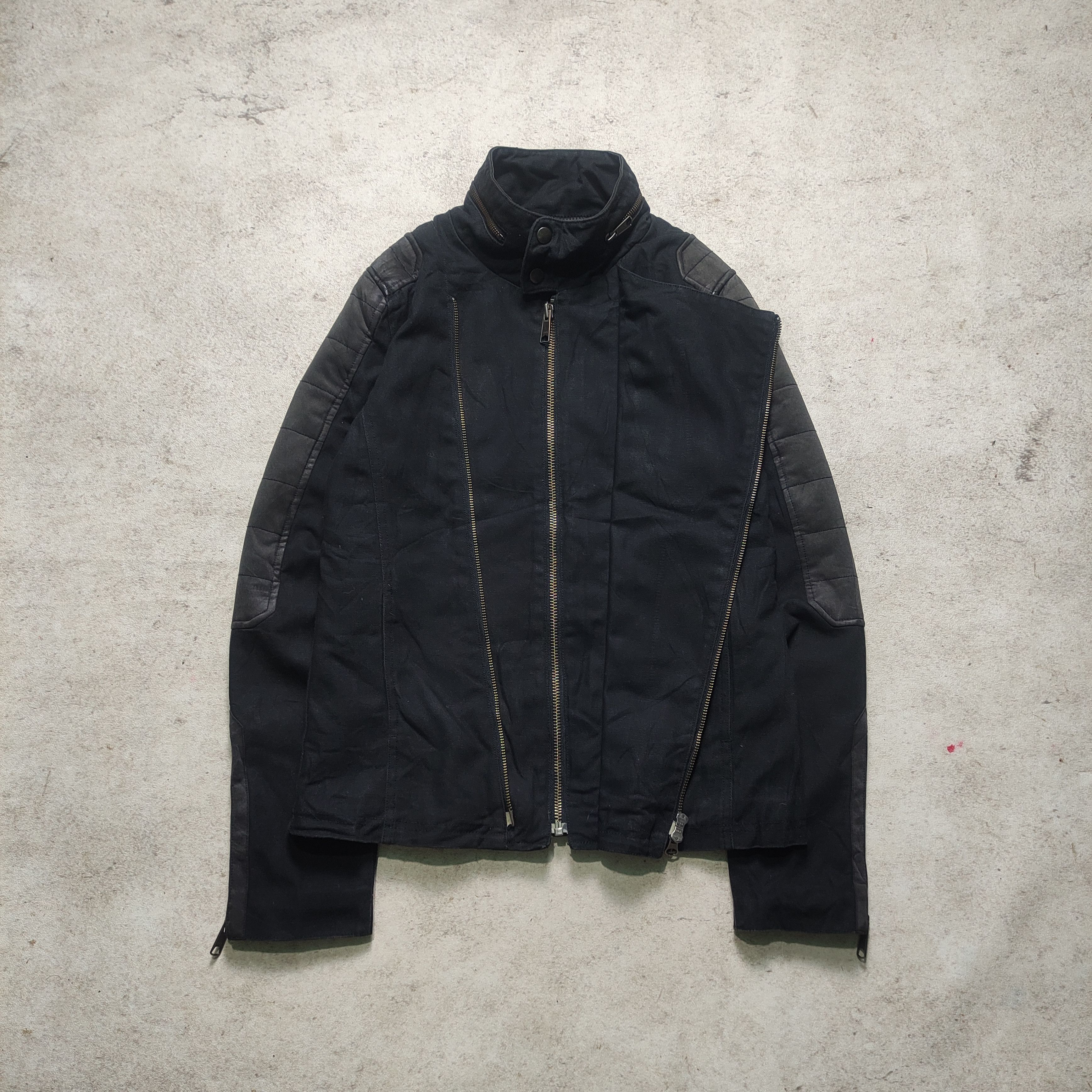 14th Addiction Vanquish Bikers Jacket - Japanese Brand 2000s Size US S / EU 44-46 / 1 - 5 Thumbnail