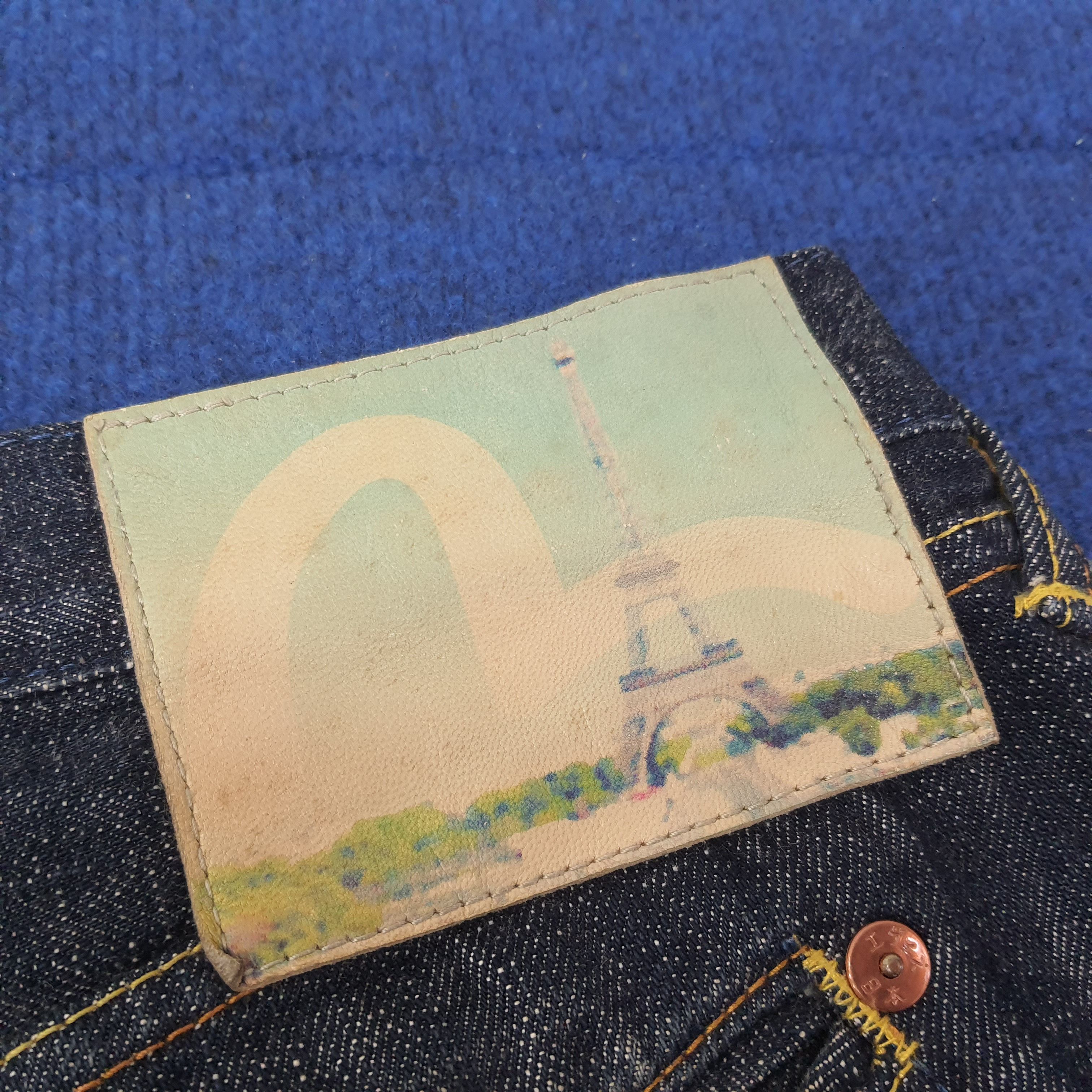 Evisu Vintage Evisu Paris Selvedge Japan Brand Jeans C258N30 Size US 37 - 3 Thumbnail