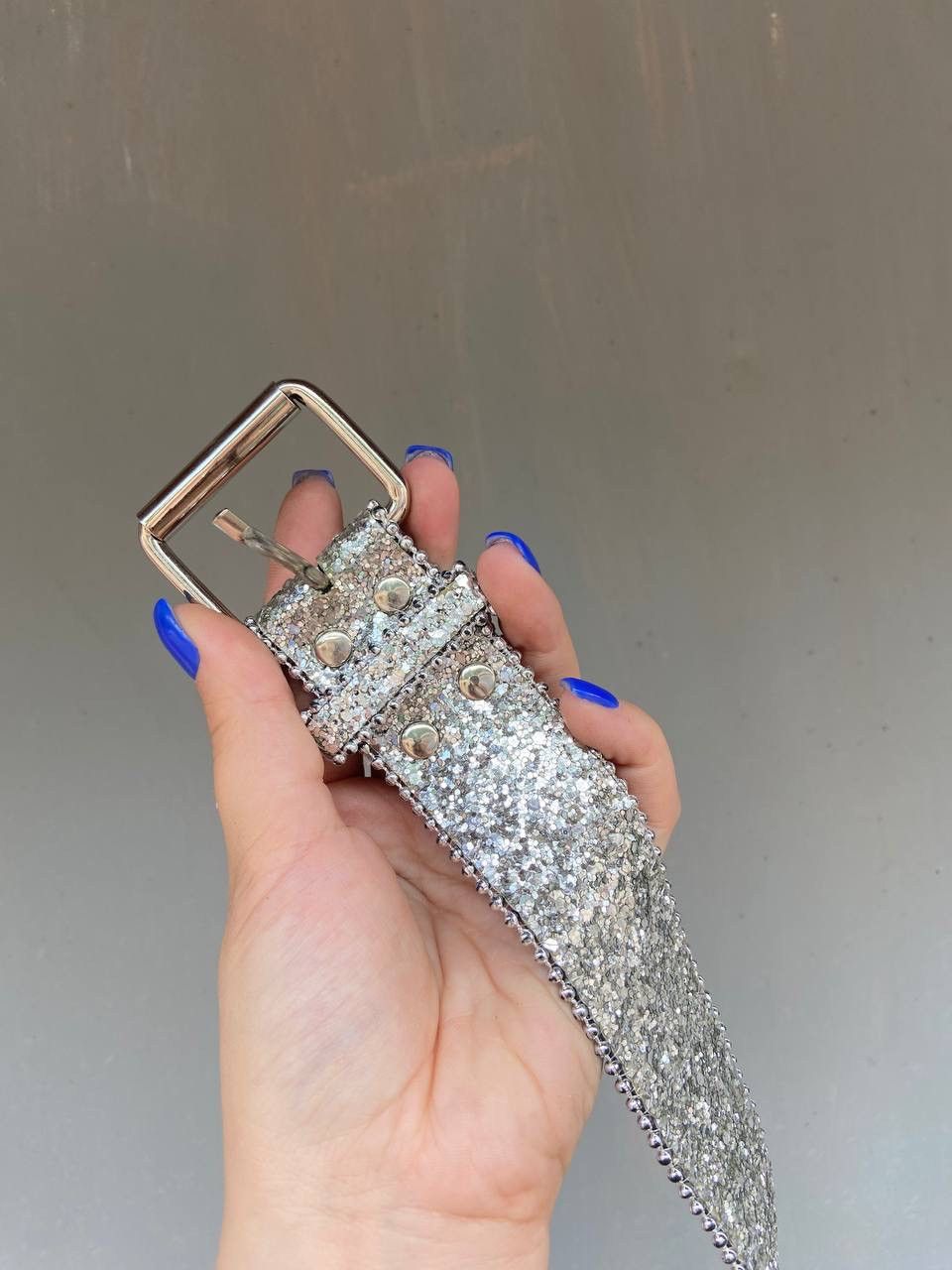 Hysteric Glamour Rhinestones Japanese Futuristic B.B Simon style Y2K Belt Size ONE SIZE - 2 Thumbnail