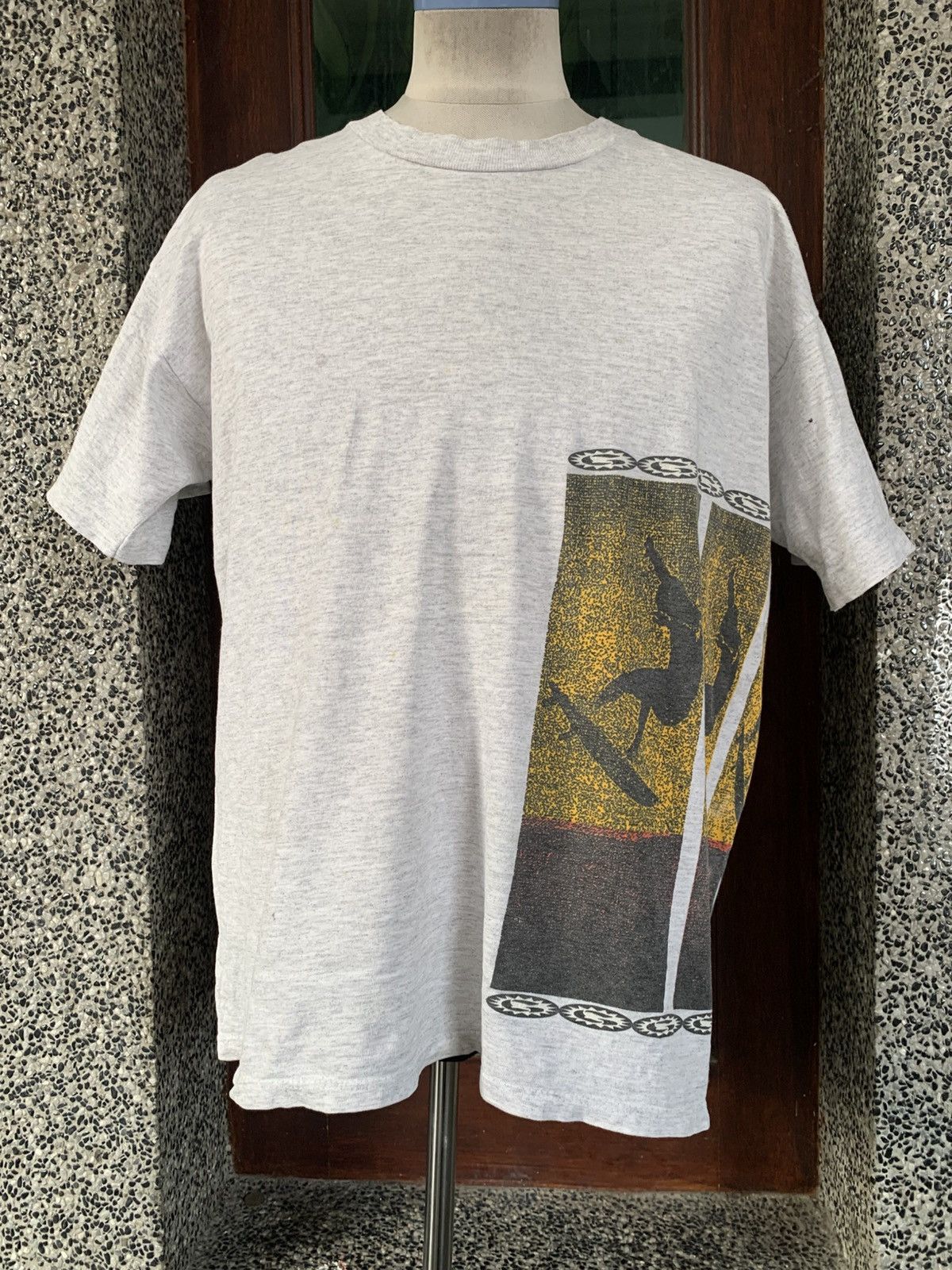 Gotcha Vintage 90s Gotcha Surfing Martin Potter Signature T shirt Size US M / EU 48-50 / 2 - 5 Thumbnail