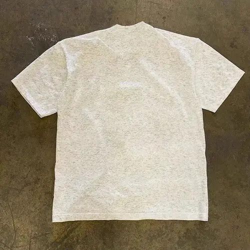 Japanese Brand Mitsui x Risa Gray casual retro tomato print cotton t-shirt Size US M / EU 48-50 / 2 - 2 Thumbnail