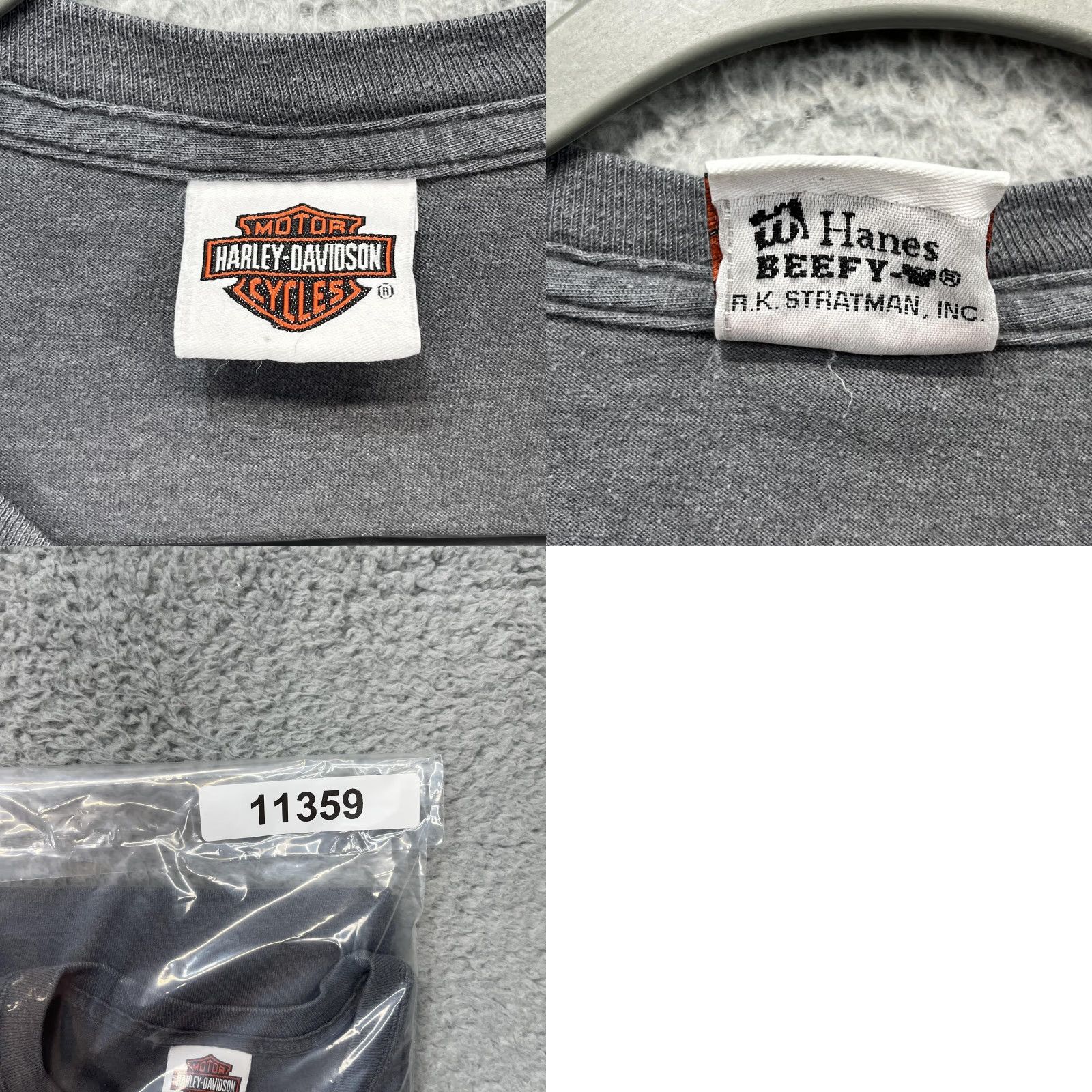 Harley Davidson Harley-Davidson Shirt Mens Large Gray Wildcat London KY Eagle Biker Graphic Size US L / EU 52-54 / 3 - 8 Thumbnail