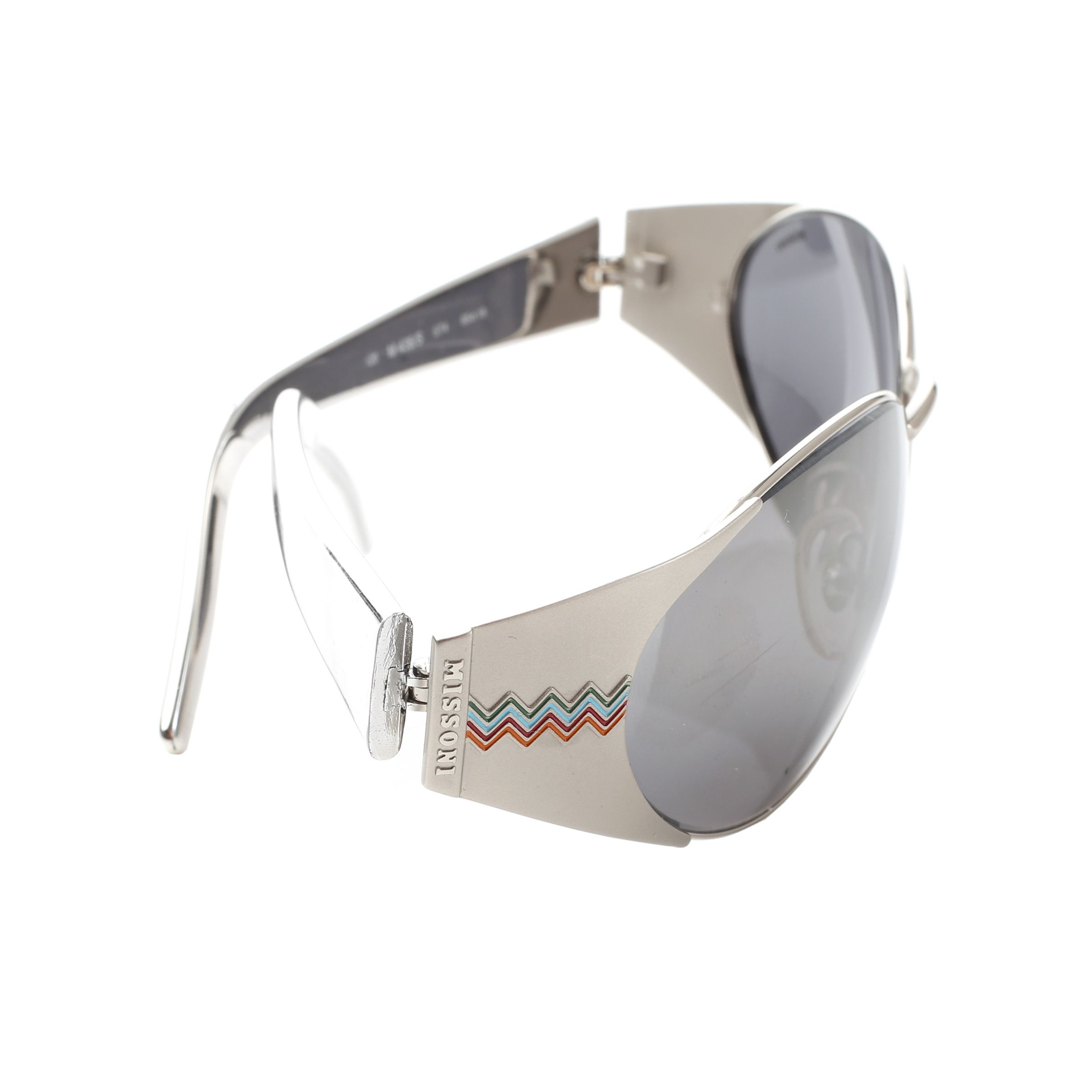 Missoni Missoni 90's Silver Oval Frame Sunglasses Size ONE SIZE - 3 Thumbnail