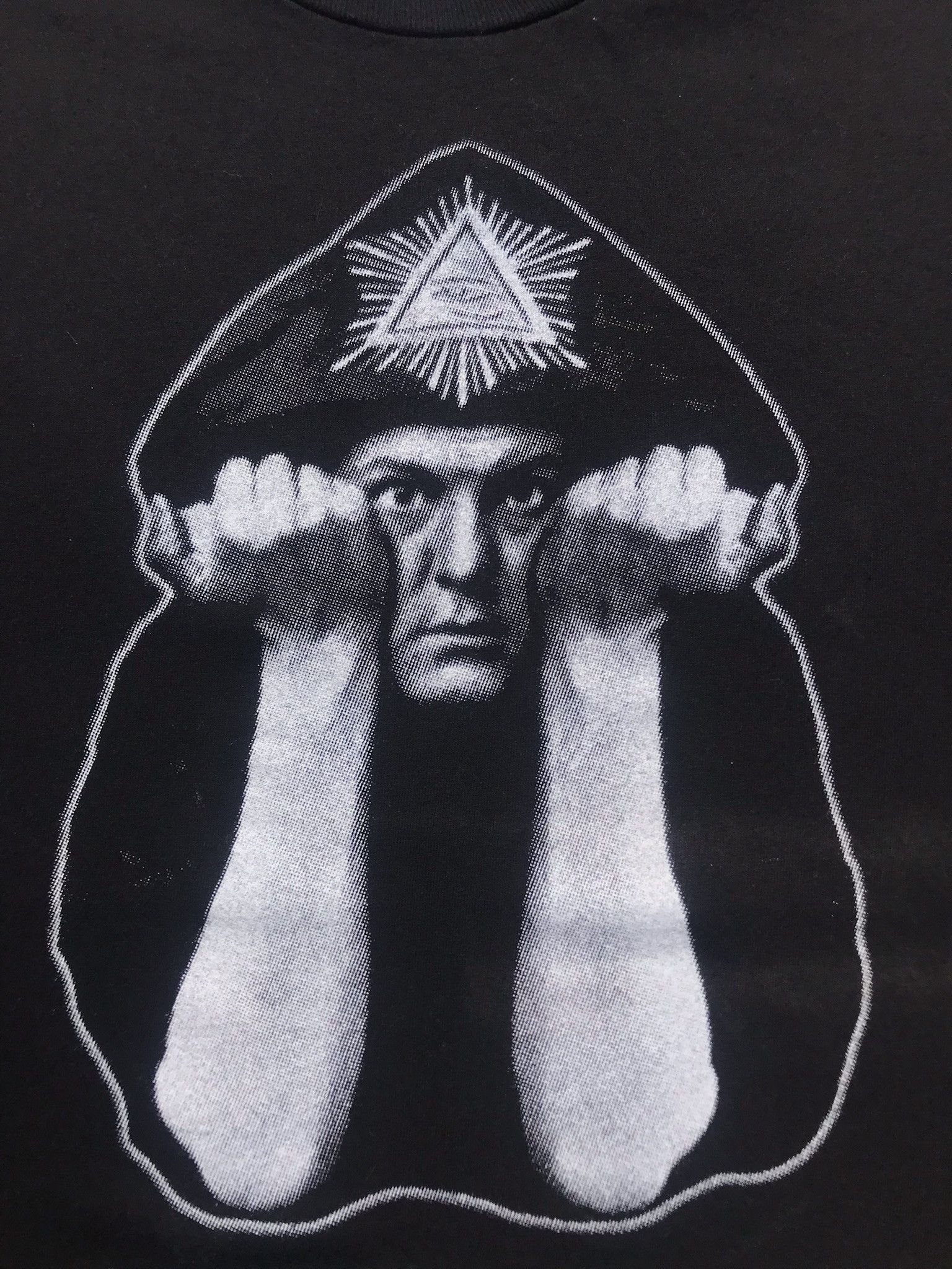 Ozzy Osbourne Aleister Crowley T Shirt Size US M / EU 48-50 / 2 - 2 Thumbnail