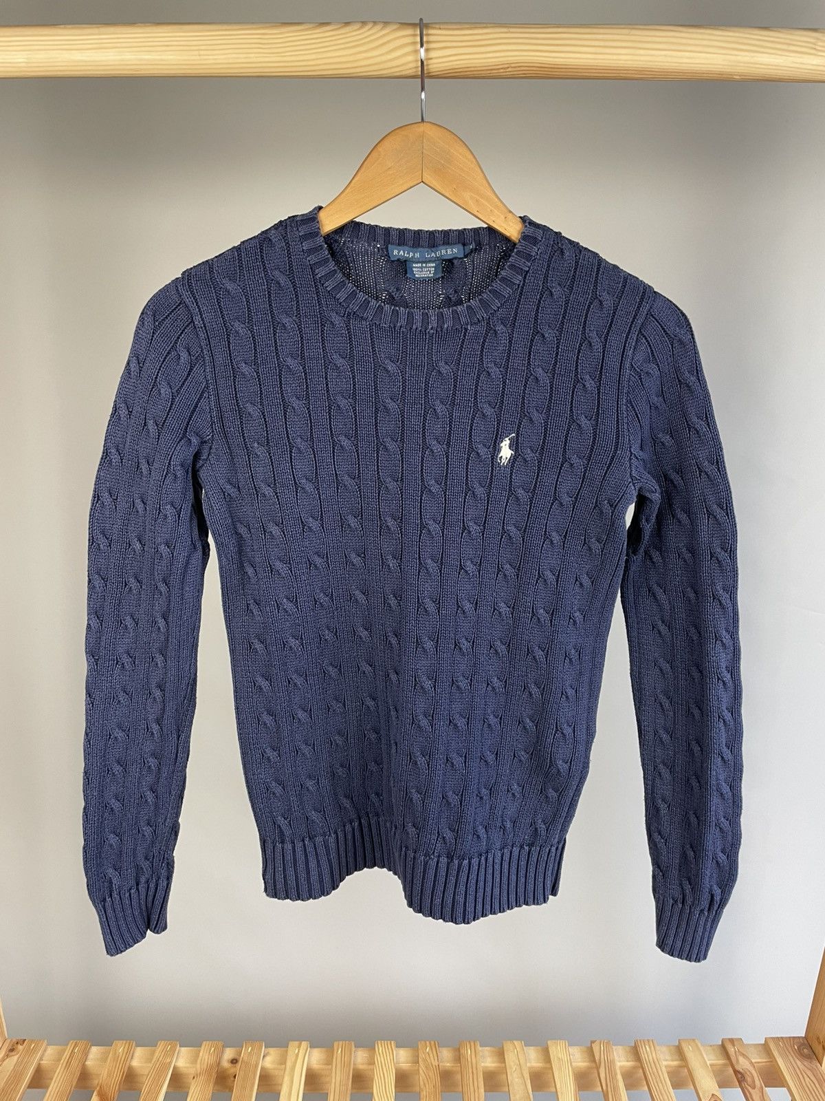 Polo Ralph Lauren Polo Ralph Lauren cotton cable knit sweater size M Size M / US 6-8 / IT 42-44 - 1 Thumbnail