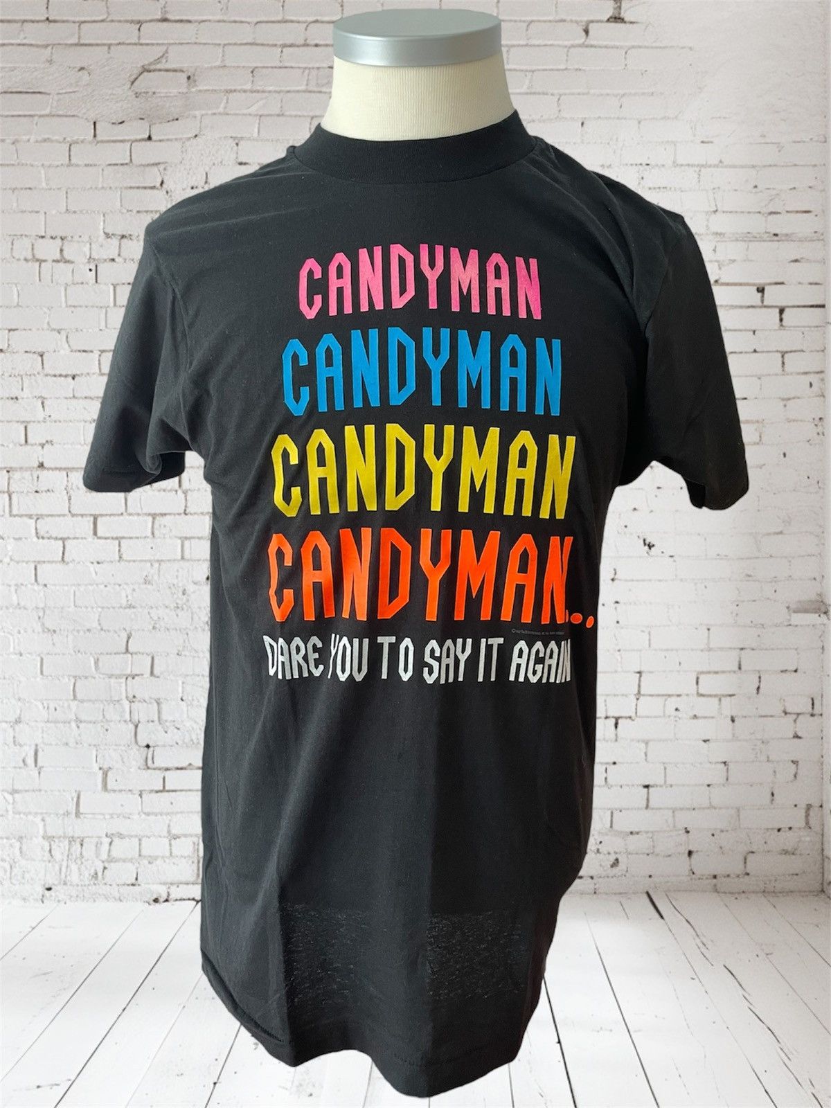 Vintage Vintage Candyman T-Shirt, Screen Stars, 1992 Size US L / EU 52-54 / 3 - 1 Thumbnail