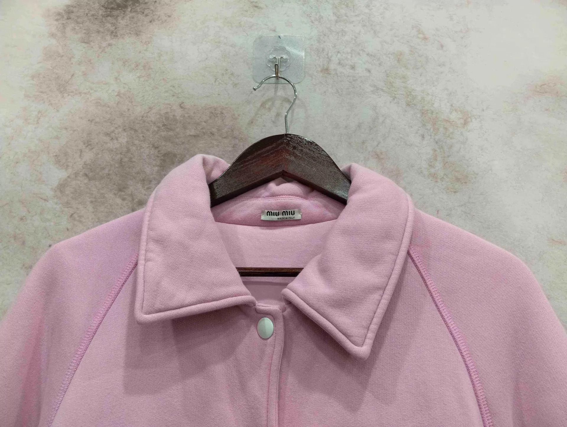 Miu Miu MIU MIU Logo Print Oversized Jacket Size S 95 New Size S / US 4 / IT 40 - 3 Thumbnail