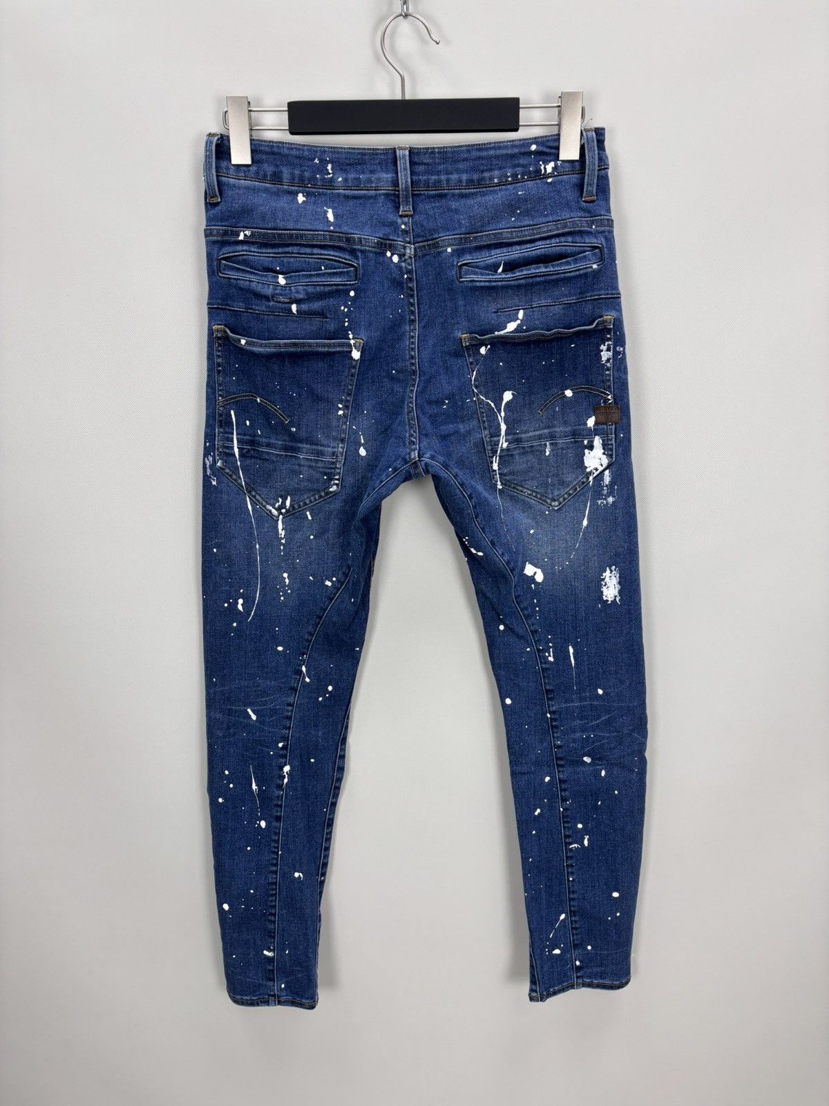 G-Star Mens jeans G Star Raw D Staq Size 29 Color Blue Size US 29 - 5 Thumbnail