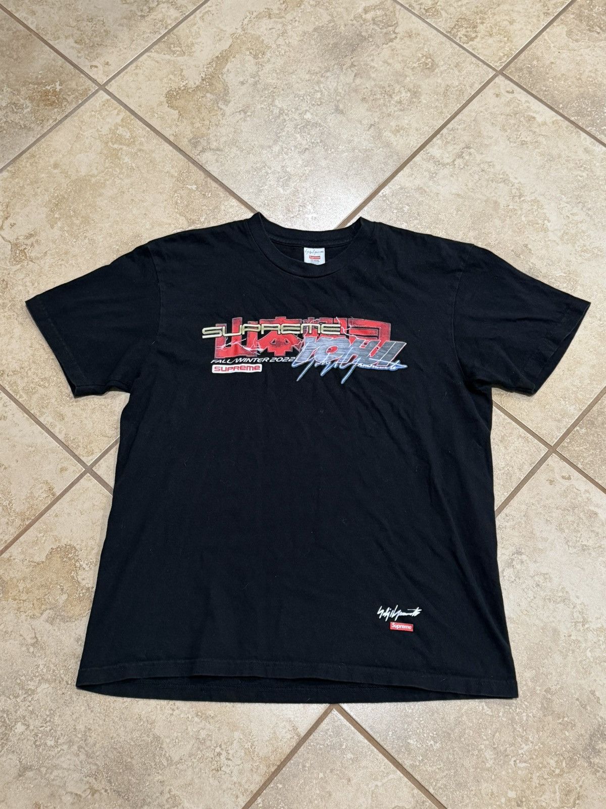Supreme Supreme Yohji Yamamoto Tekken Black Shirt Size US M / EU 48-50 / 2 - 1 Thumbnail
