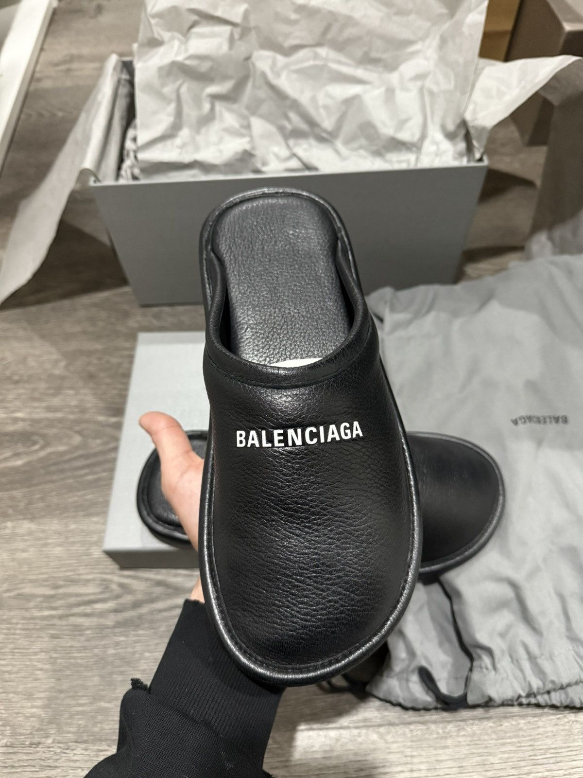 Balenciaga Leather Home Mule Flat Size US 8 / EU 41 - 5 Thumbnail