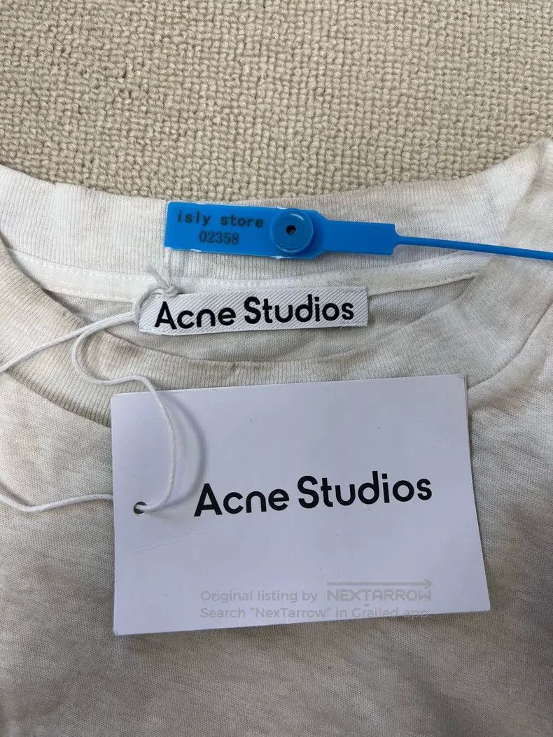 Acne Studios Acne Studios 1996 Series Letter Logo Aged Print Crewneck L Size US M / EU 48-50 / 2 - 4 Thumbnail