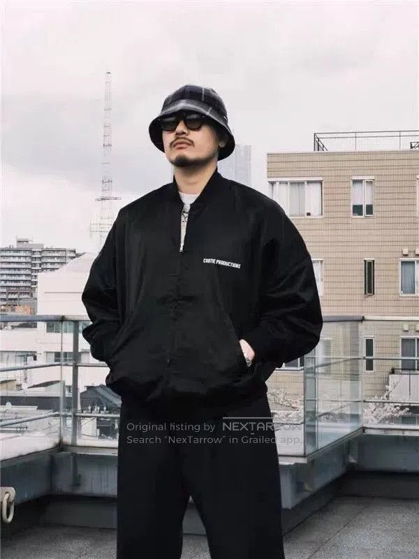 Japanese Brand Cootie Satin Nylon Jacket with Logo Embroidery. Size US S / EU 44-46 / 1 - 1 Thumbnail