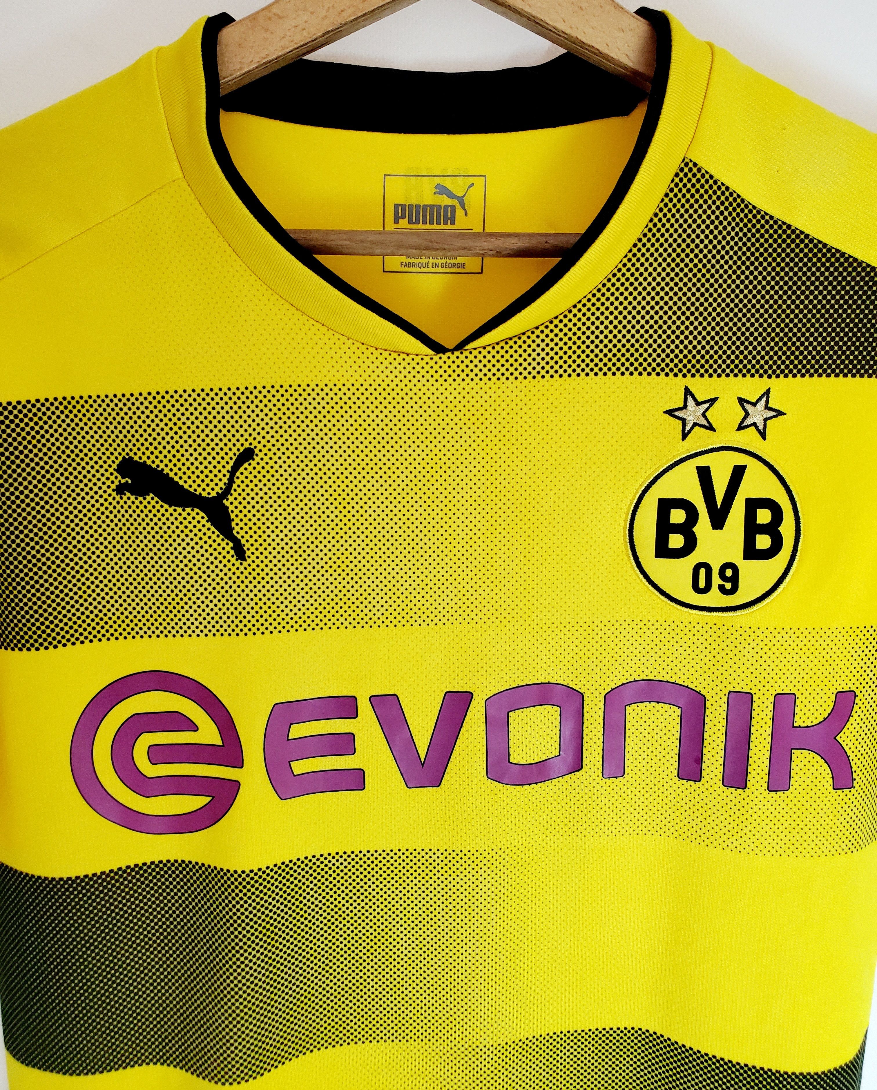 Puma BORUSSIA DORTMUND 2017/2018 puma jersey #13 Guerreiro S Size US S / EU 44-46 / 1 - 3 Thumbnail